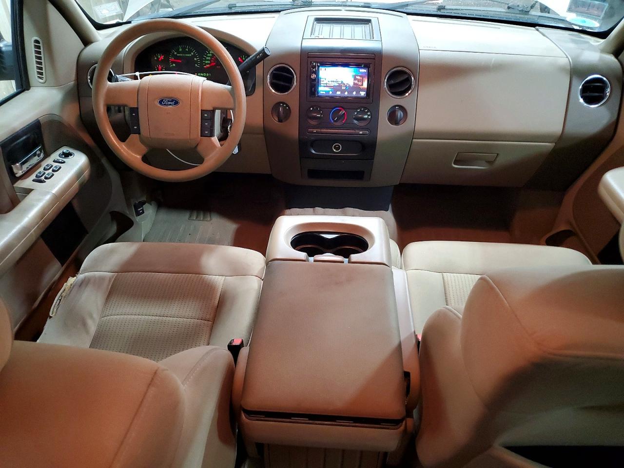 2007 Ford F150 Supercrew Желто-коричневый vin: 1FTPW14V67FB88149