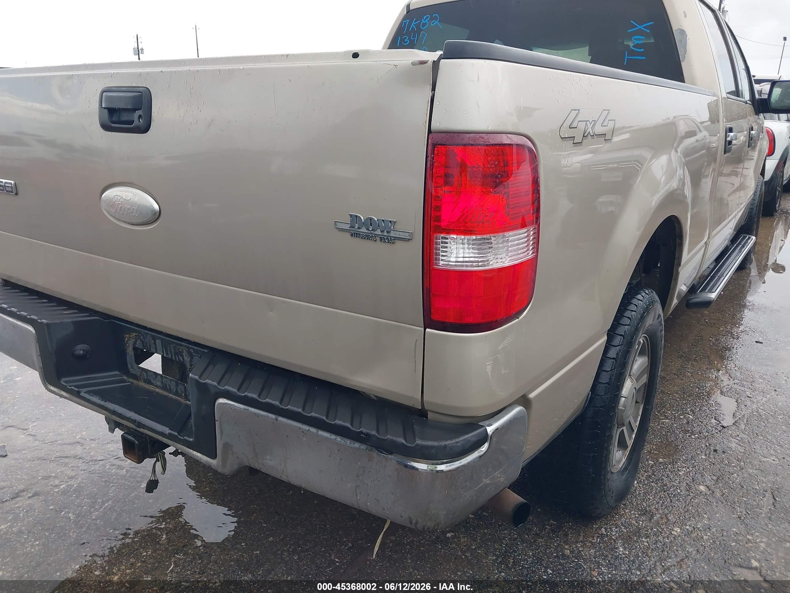 2007 Ford F-150 Fx4/lariat/xlt Beige vin: 1FTPW14V67KB21347