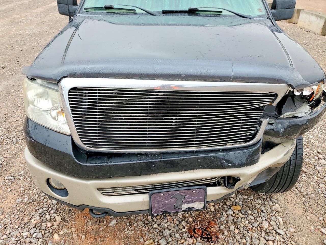 2007 Ford F150 Supercrew Black vin: 1FTPW14V67KB23289