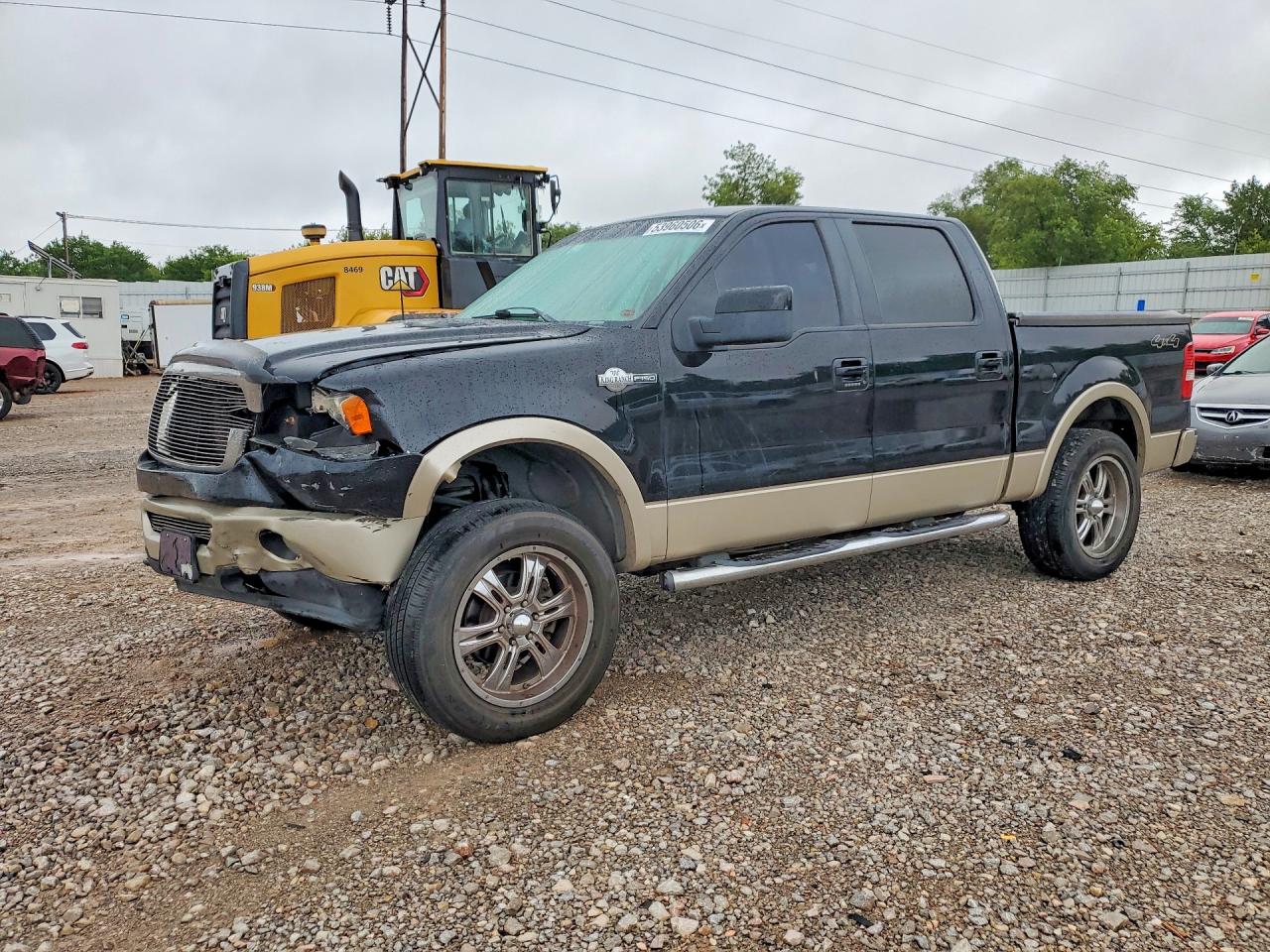 2007 Ford F150 Supercrew Black vin: 1FTPW14V67KB23289