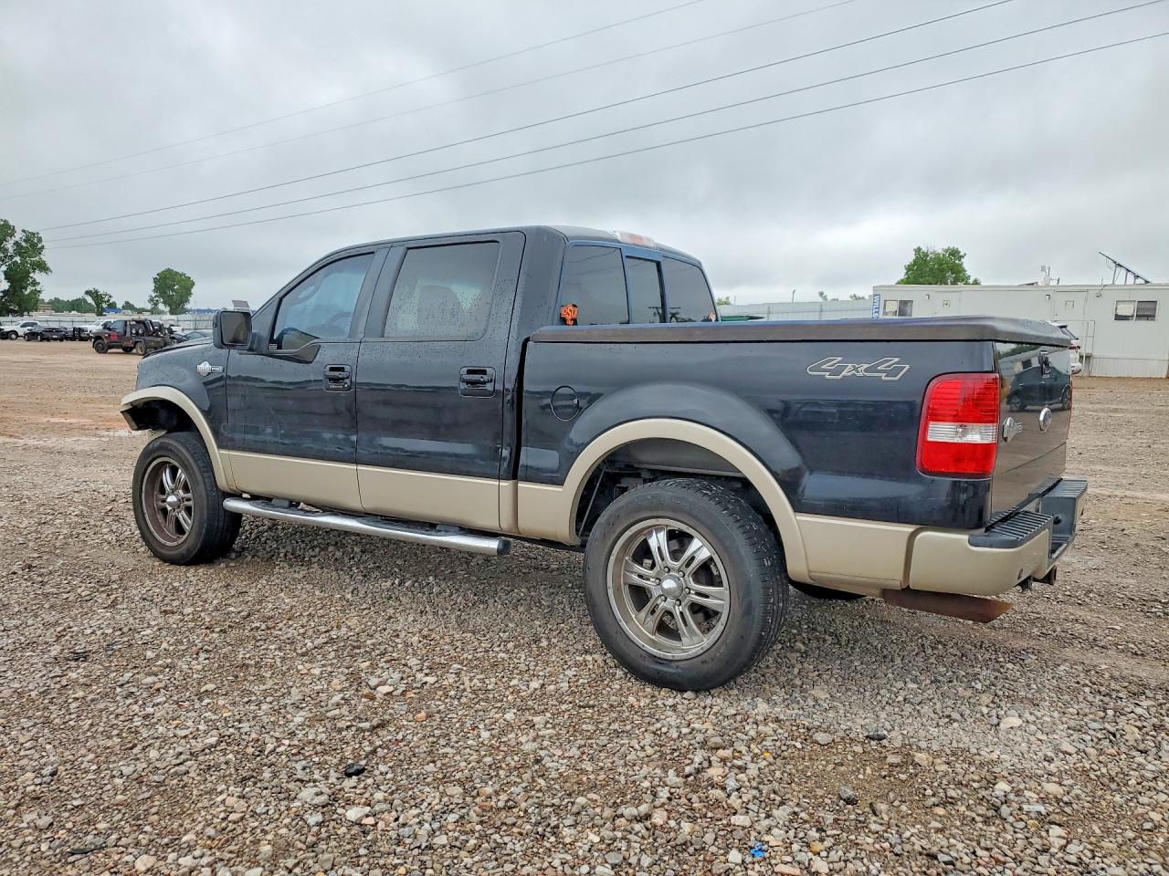 2007 Ford F150 Supercrew Black vin: 1FTPW14V67KB23289