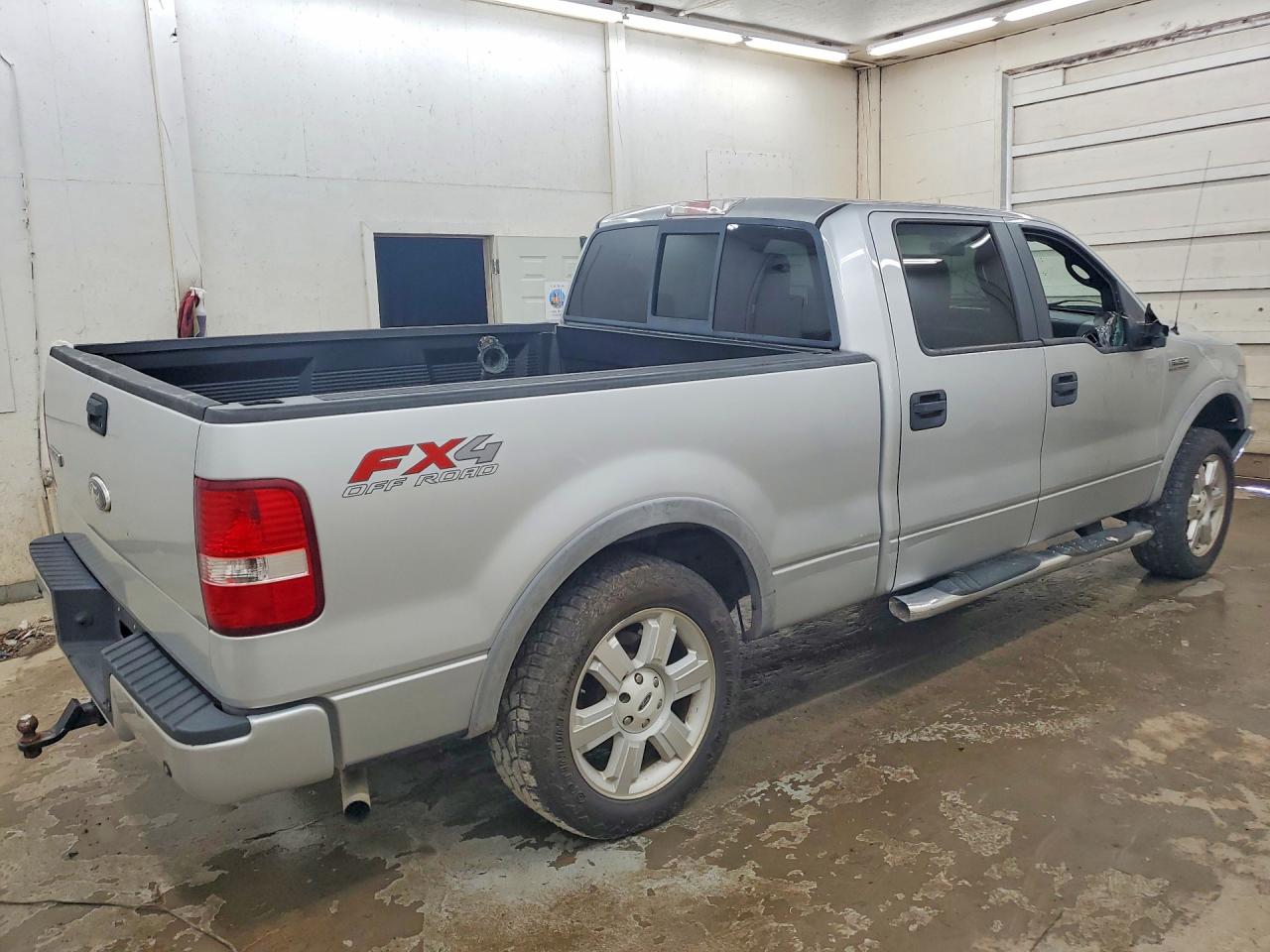 2007 Ford F150 Supercrew Silver vin: 1FTPW14V67KC70423