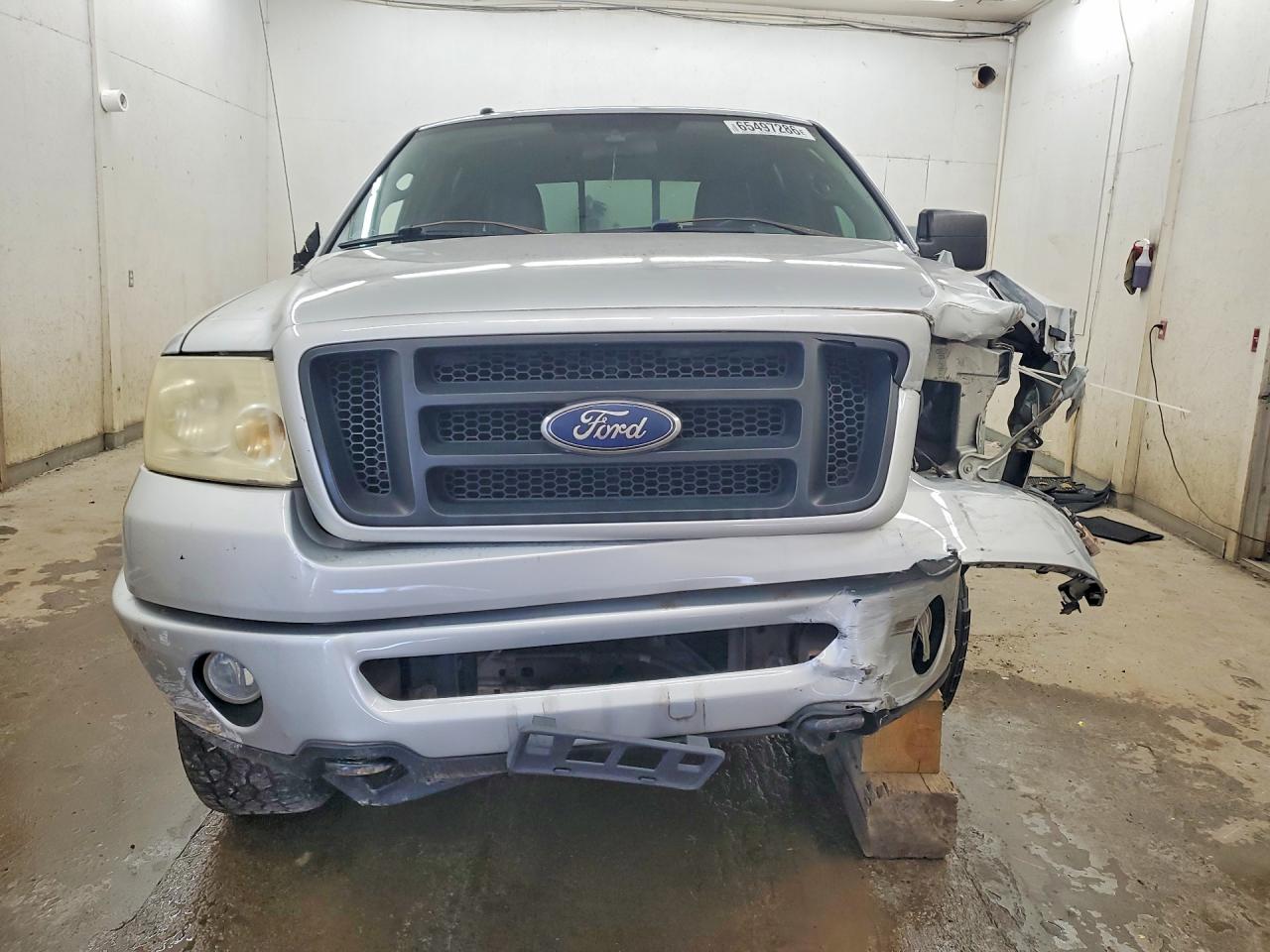 2007 Ford F150 Supercrew Silver vin: 1FTPW14V67KC70423