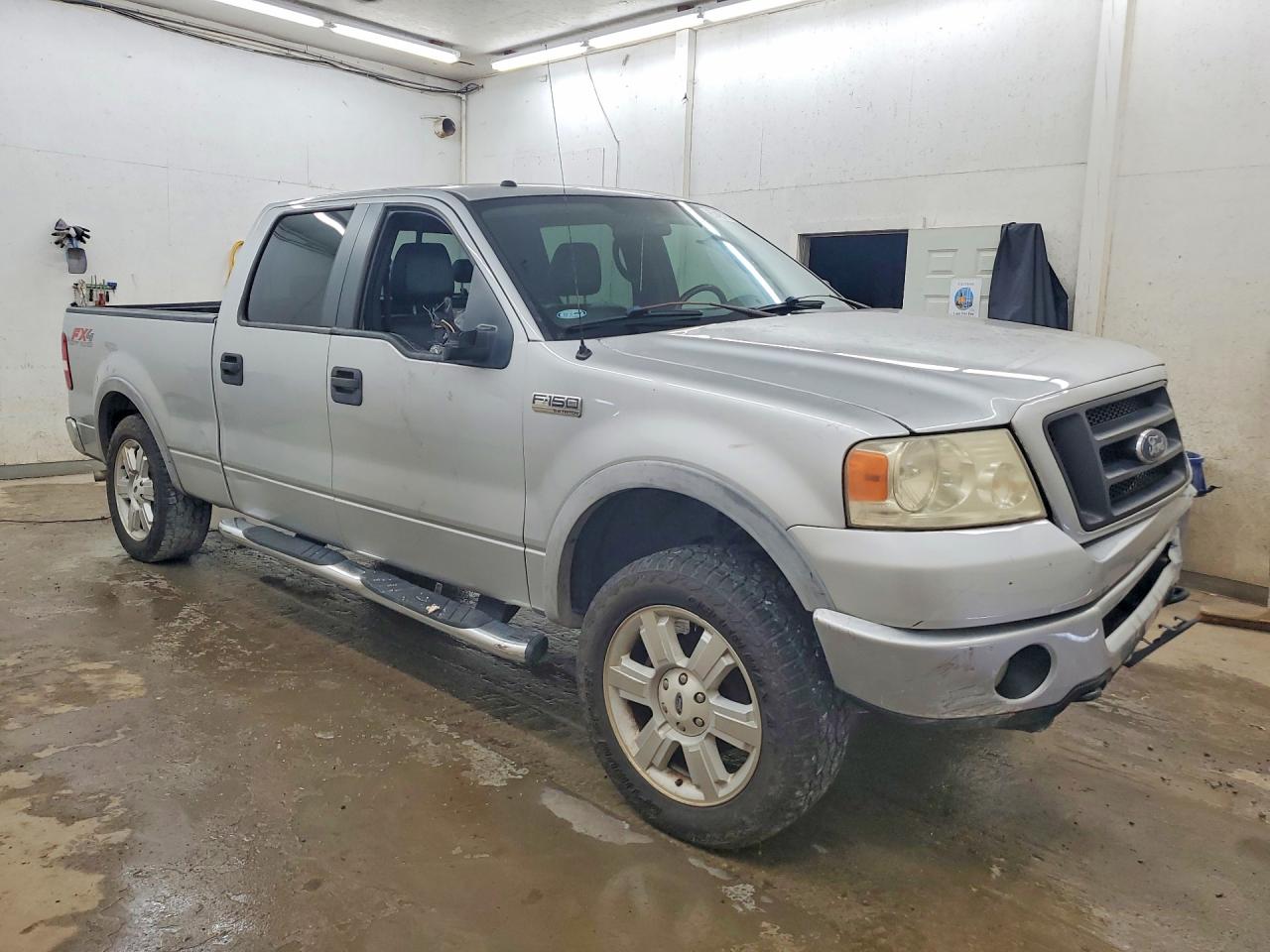 2007 Ford F150 Supercrew Silver vin: 1FTPW14V67KC70423