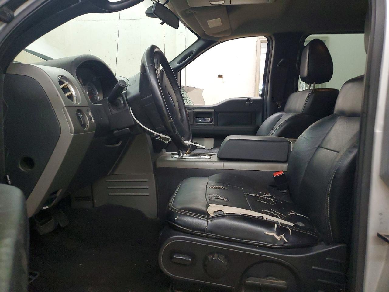 2007 Ford F150 Supercrew Silver vin: 1FTPW14V67KC70423