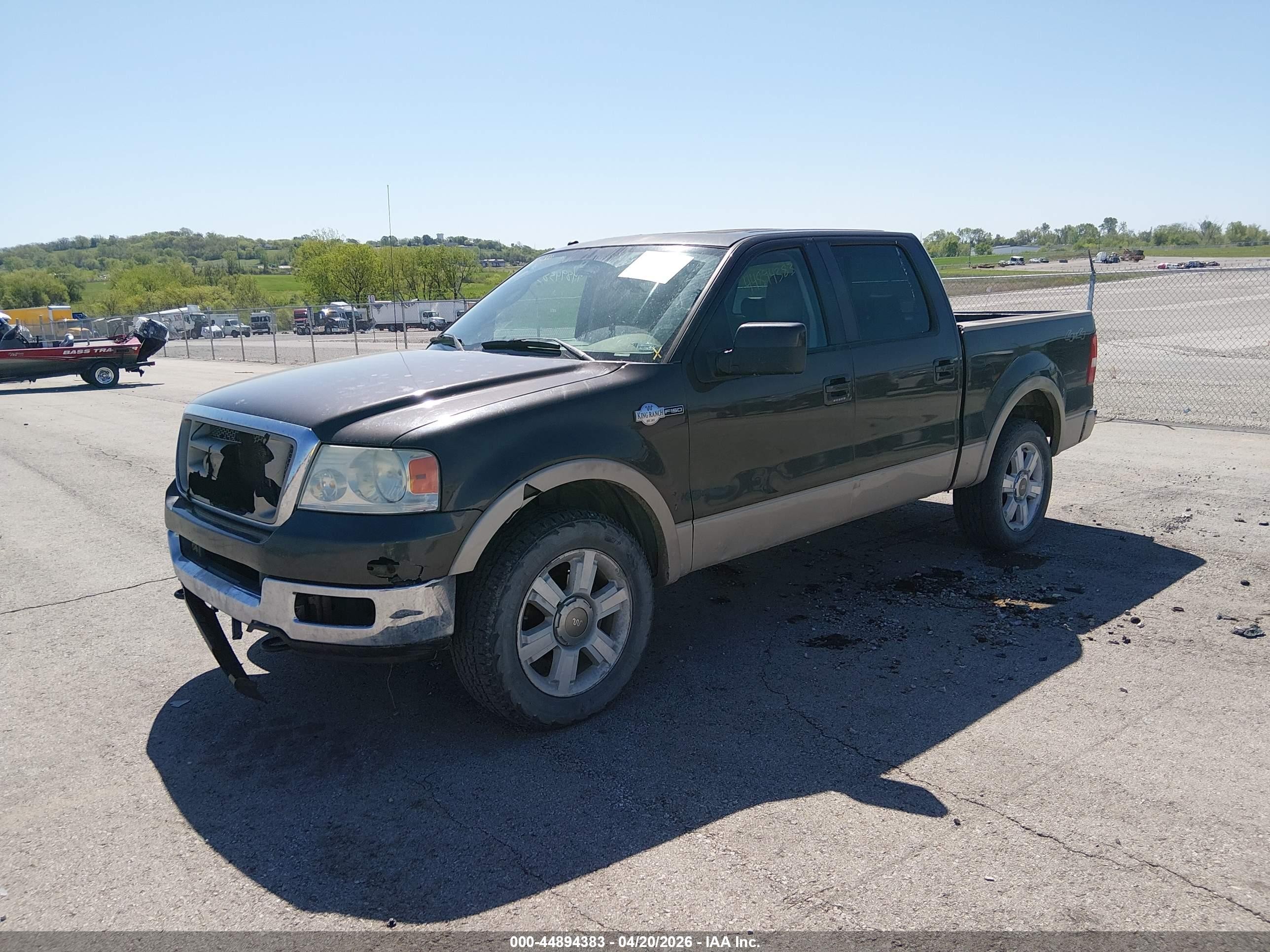 2007 Ford F-150 Fx4/lariat/xlt Желто-коричневый vin: 1FTPW14V67KC79090