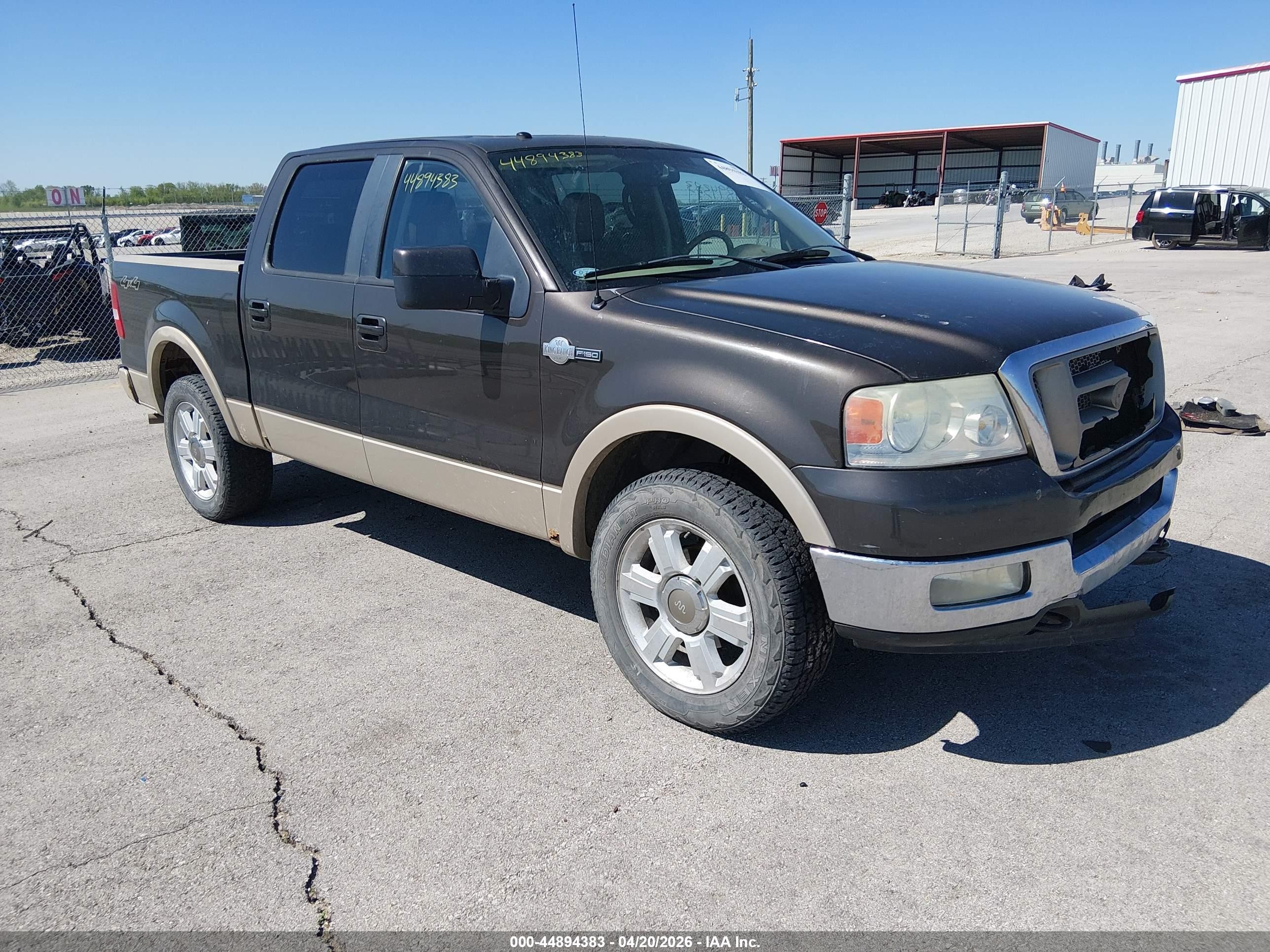 2007 Ford F-150 Fx4/lariat/xlt Желто-коричневый vin: 1FTPW14V67KC79090