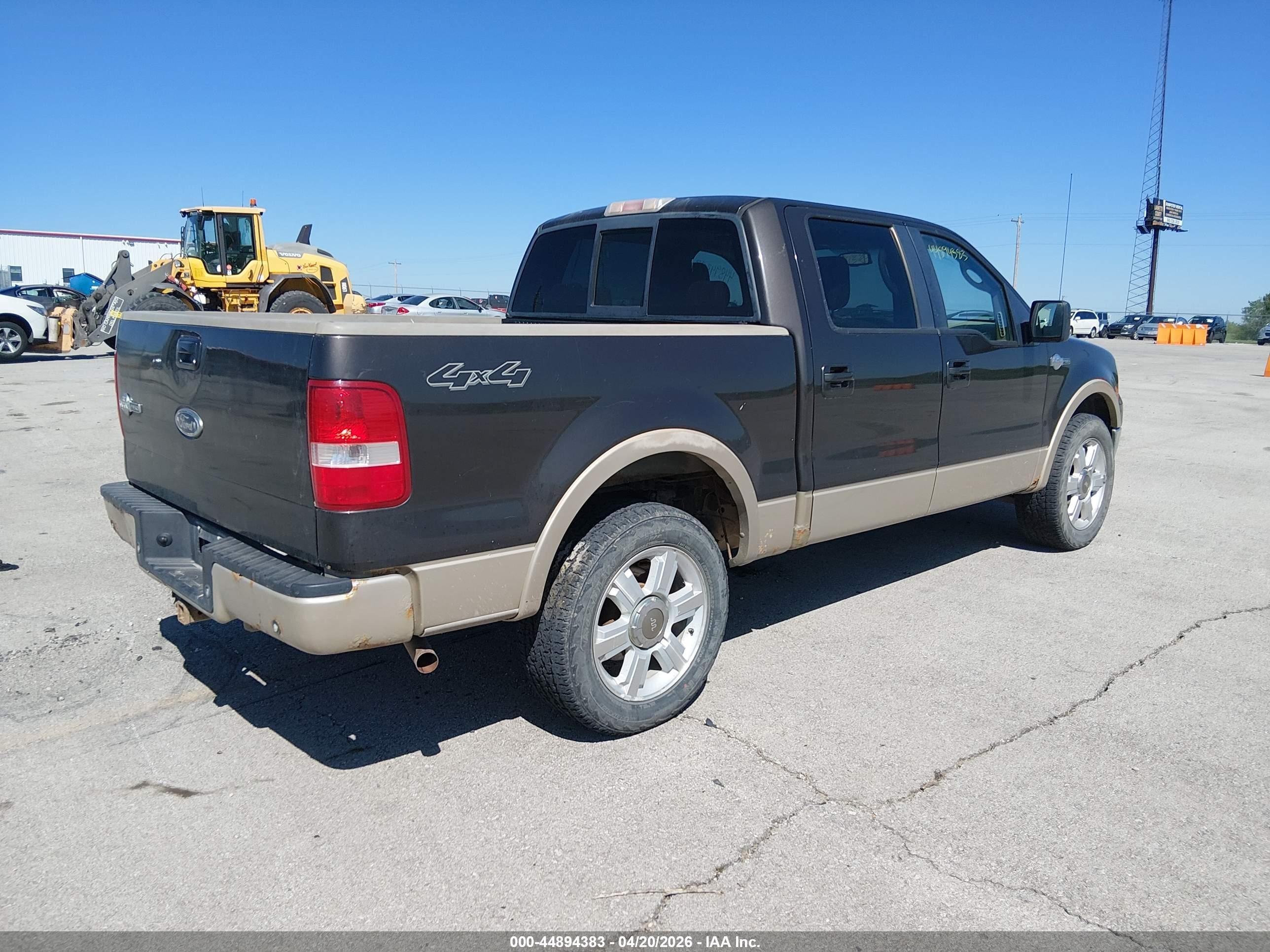 2007 Ford F-150 Fx4/lariat/xlt Желто-коричневый vin: 1FTPW14V67KC79090