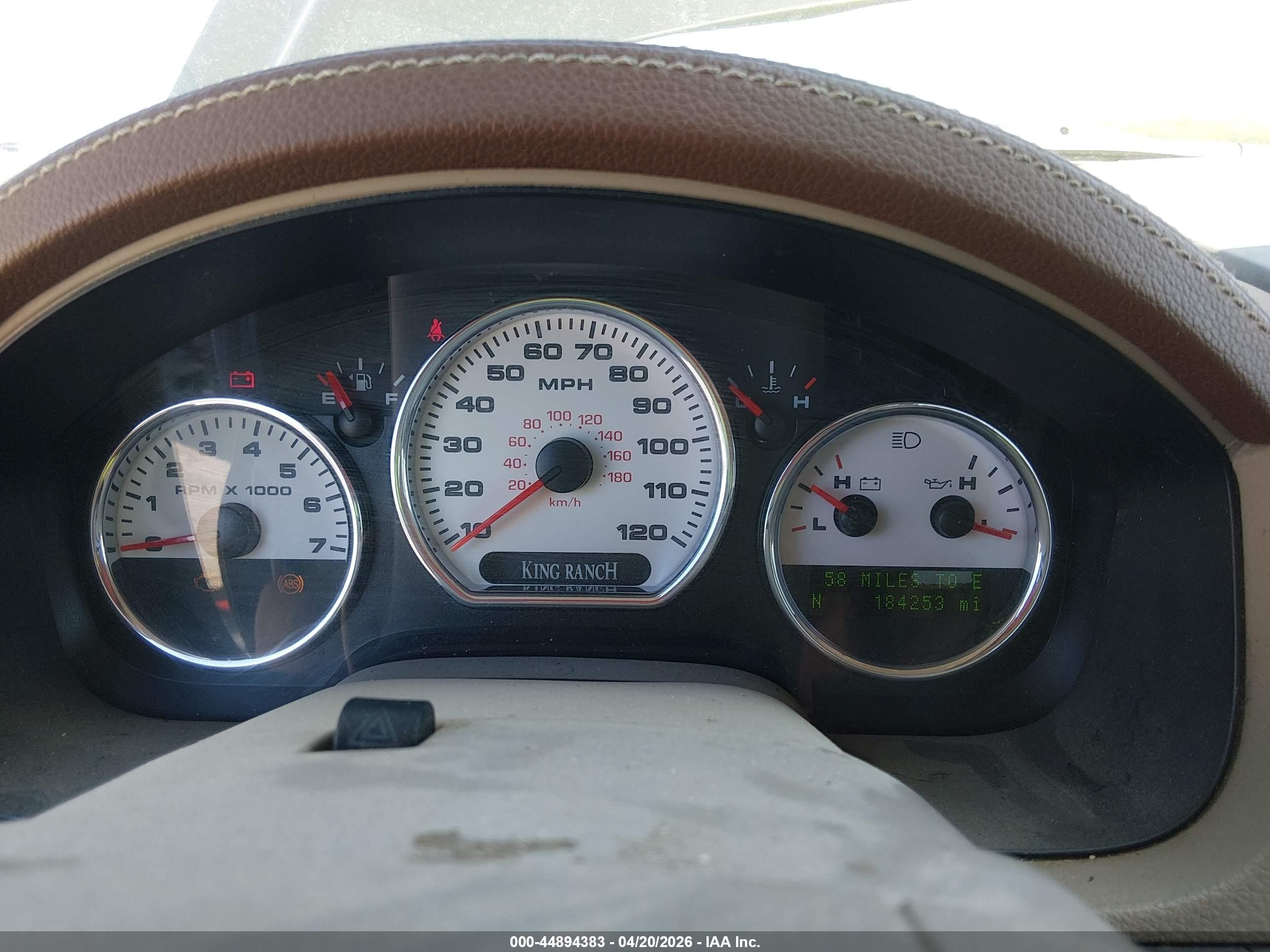 2007 Ford F-150 Fx4/lariat/xlt Желто-коричневый vin: 1FTPW14V67KC79090
