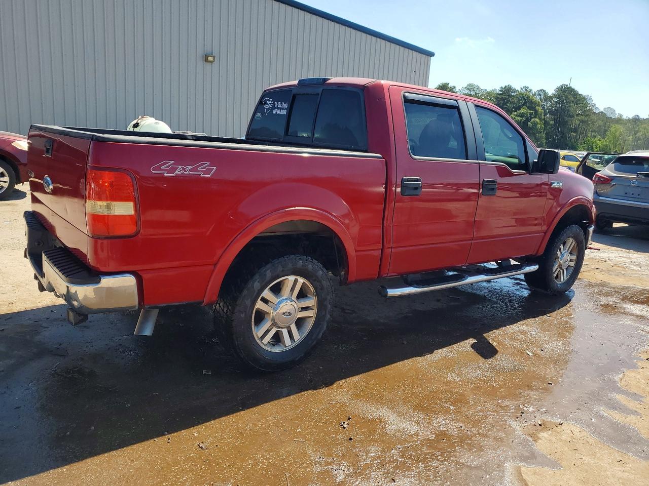 2007 Ford F150 Supercrew Burgundy vin: 1FTPW14V67KC95872