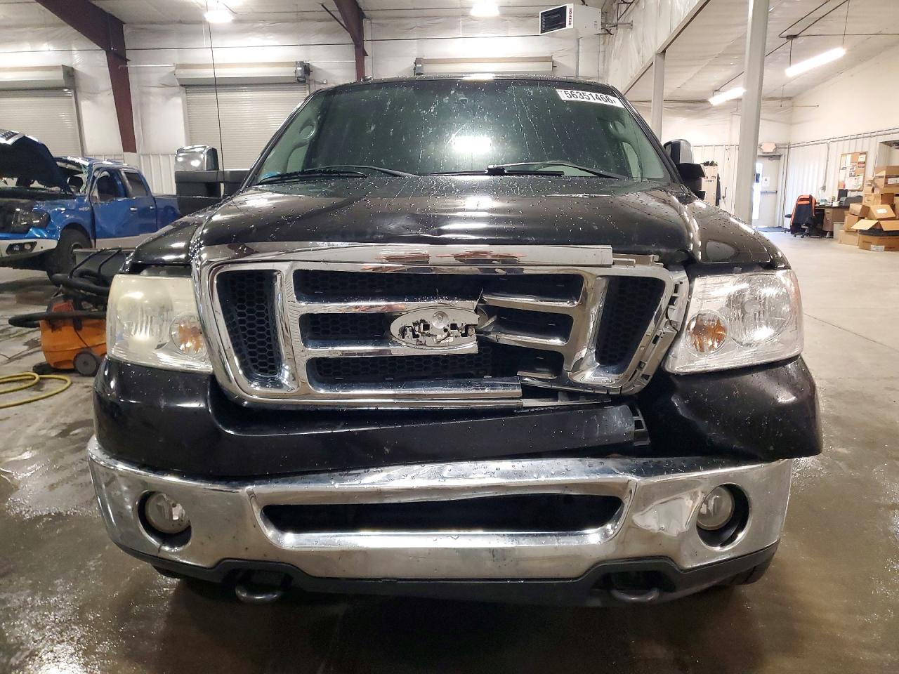 2008 Ford F150 Supercrew Black vin: 1FTPW14V68FA30122