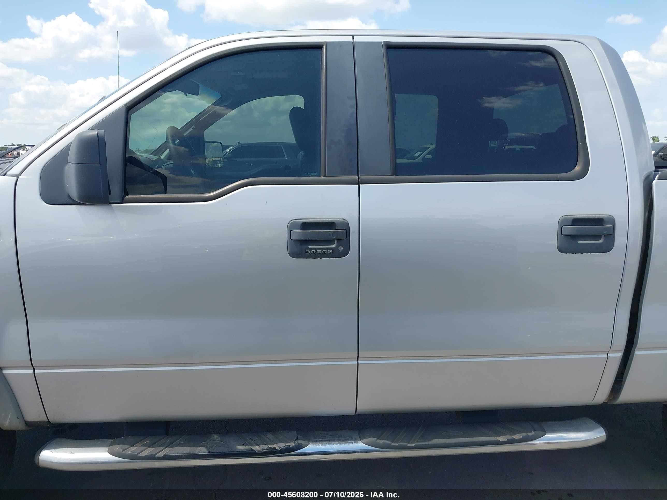 2008 Ford F-150 Fx4 Серый vin: 1FTPW14V68FB24713