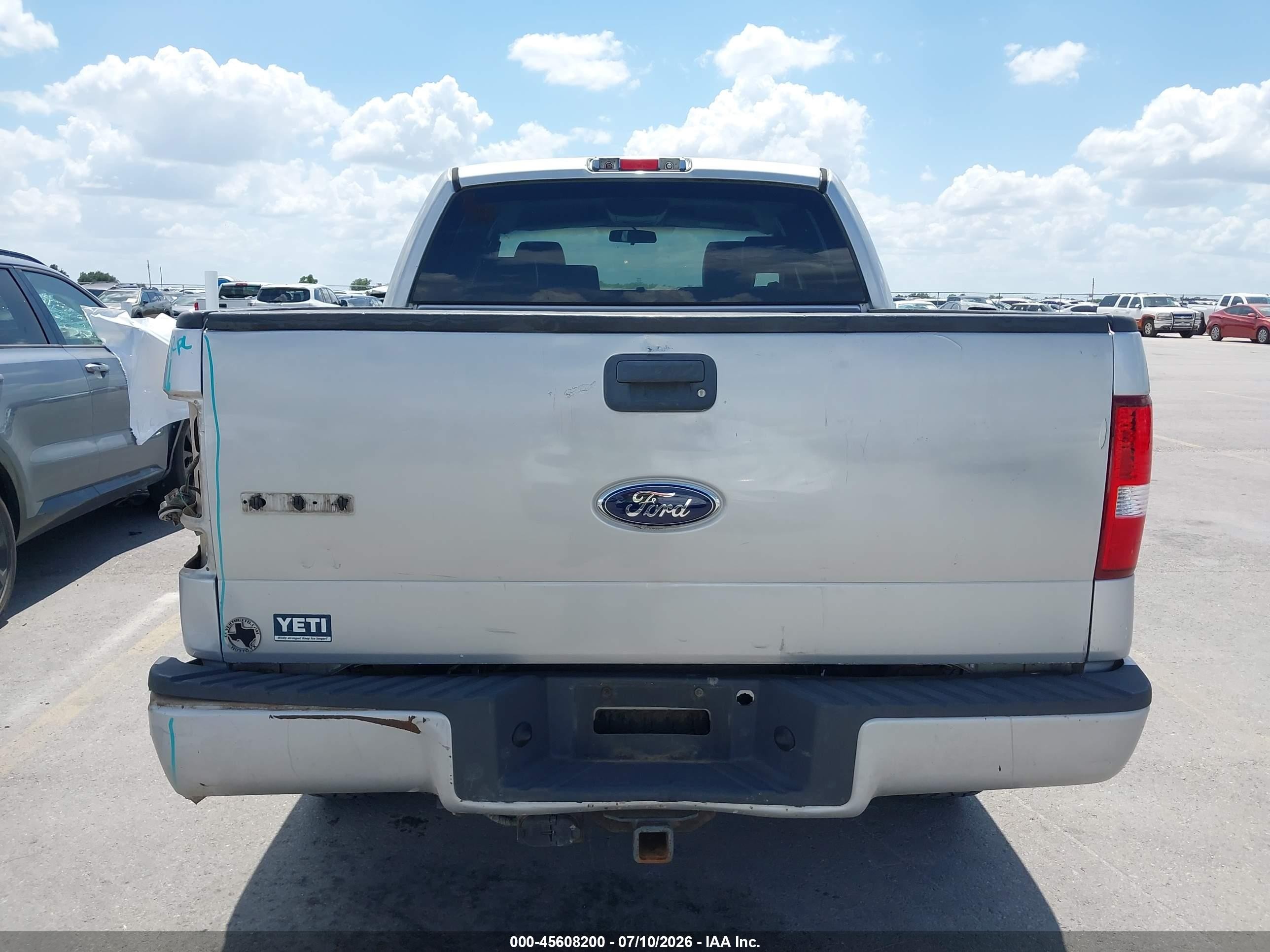 2008 Ford F-150 Fx4 Серый vin: 1FTPW14V68FB24713