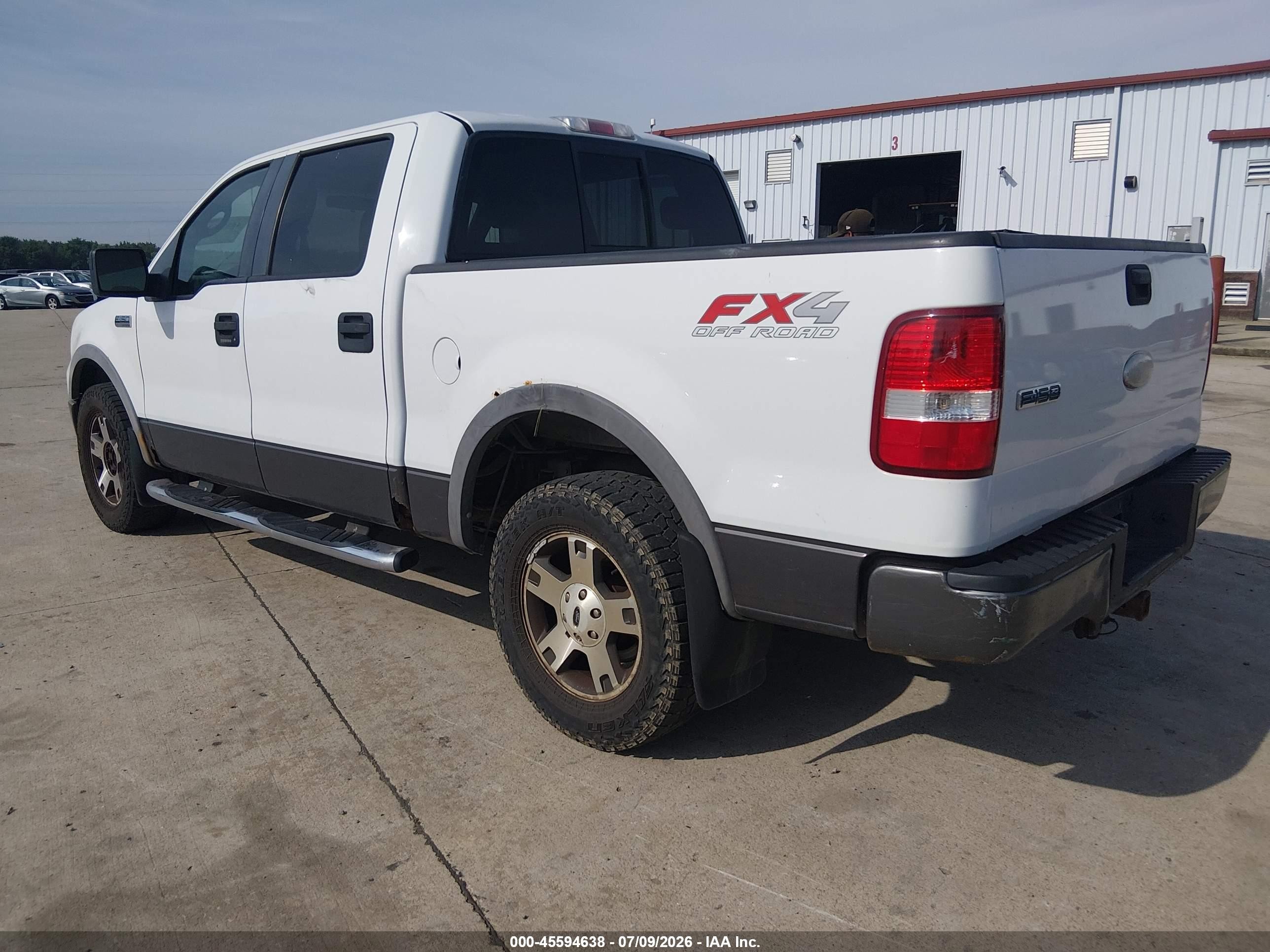 2008 Ford F-150 60th Anniversary/fx4/king Ranch/lariat/xlt White vin: 1FTPW14V68FB73474
