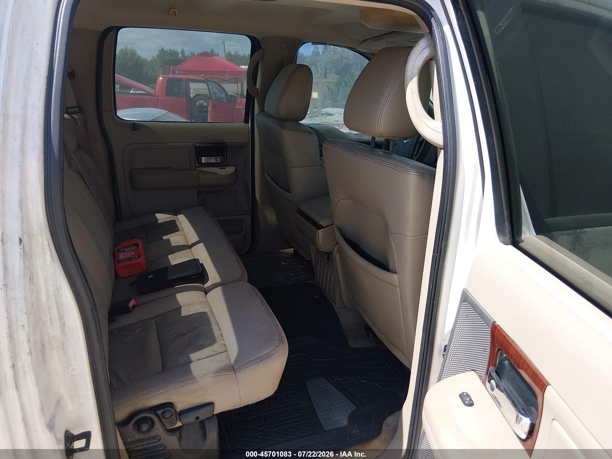 2008 Ford F-150 60th Anniversary/fx4/king Ranch/lariat/xlt White vin: 1FTPW14V68FC15917