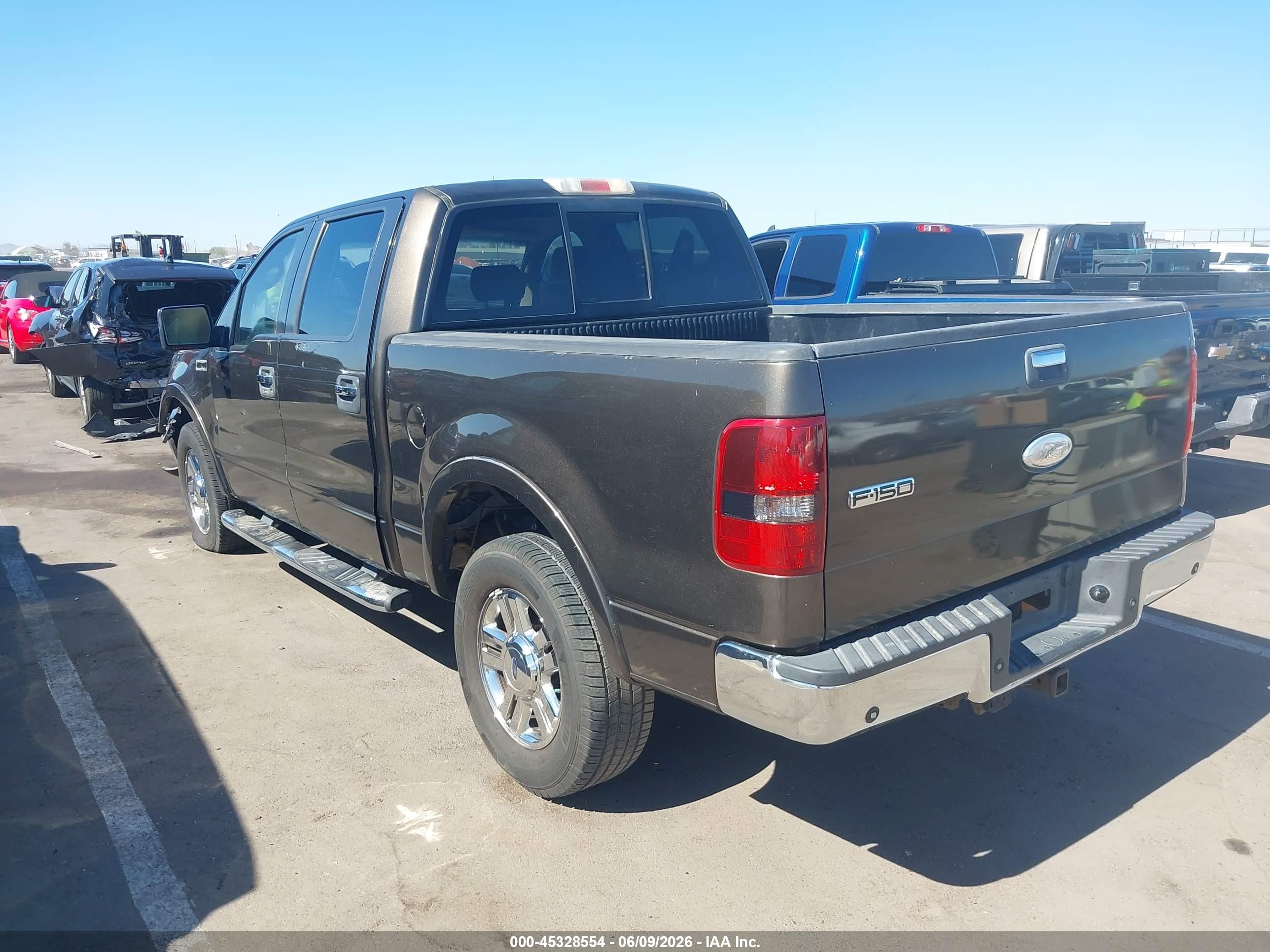 2008 Ford F-150 60th Anniversary/fx4/king Ranch/lariat/xlt Black vin: 1FTPW14V68KB20796