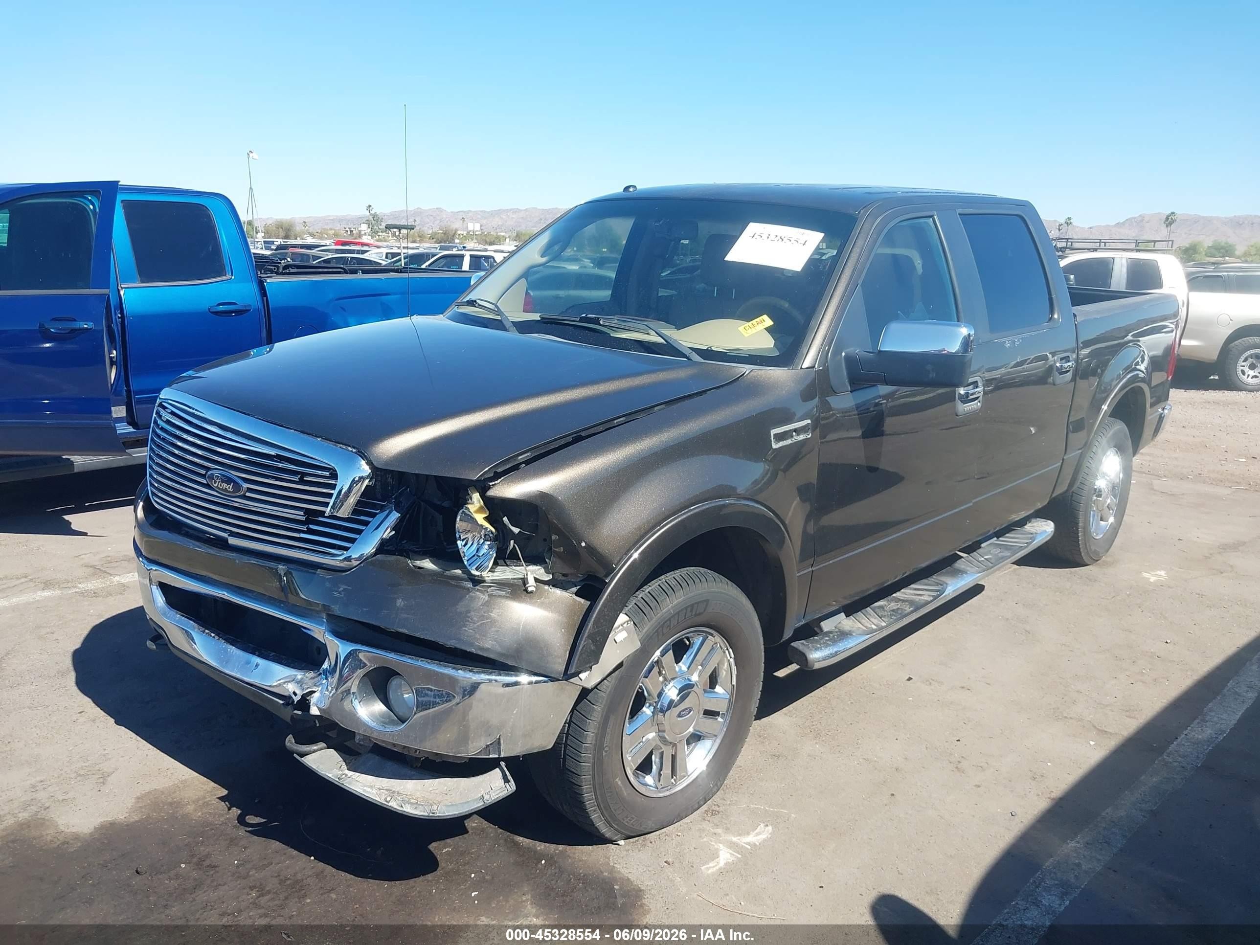 2008 Ford F-150 60th Anniversary/fx4/king Ranch/lariat/xlt Black vin: 1FTPW14V68KB20796
