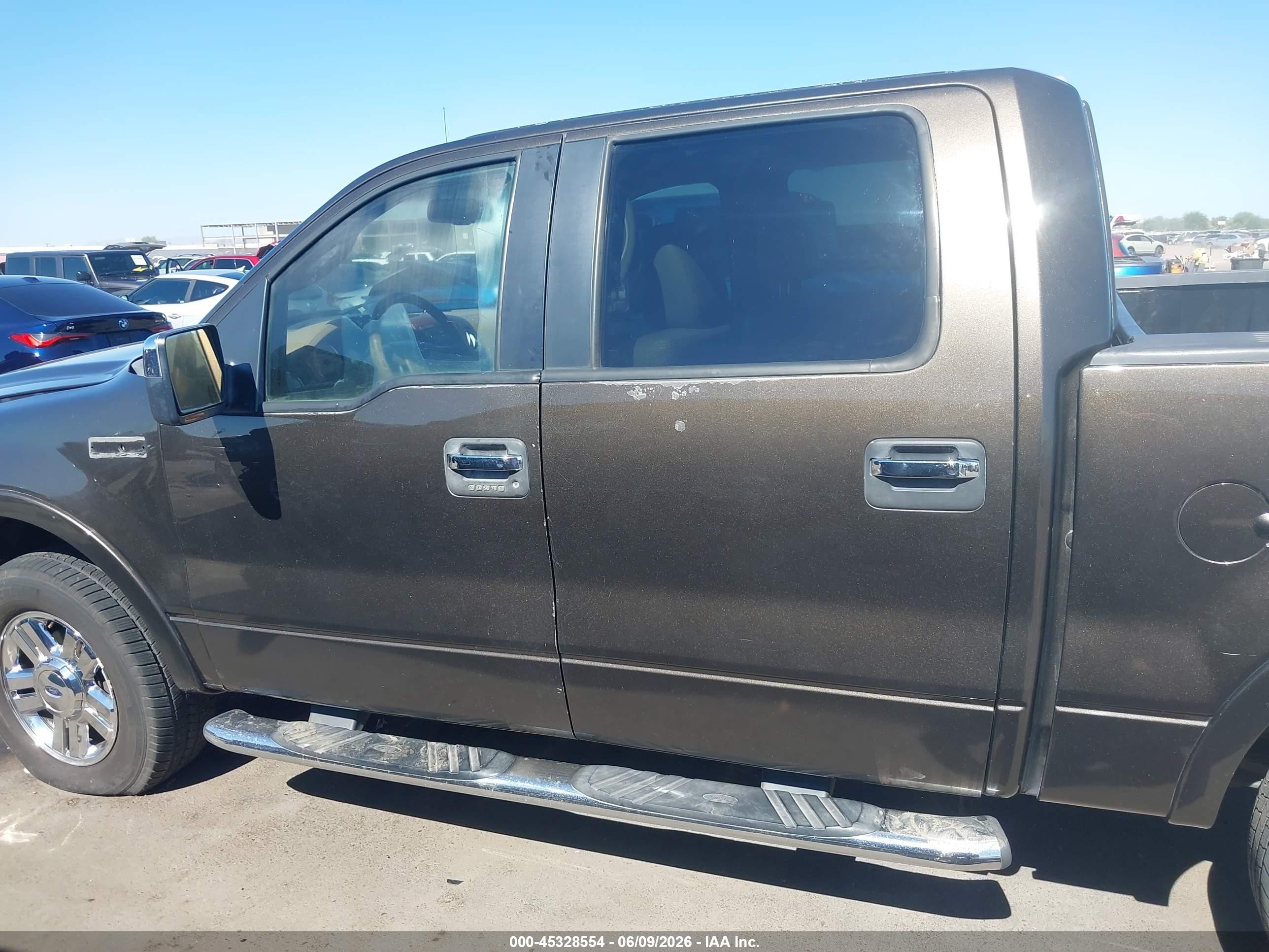 2008 Ford F-150 60th Anniversary/fx4/king Ranch/lariat/xlt Black vin: 1FTPW14V68KB20796