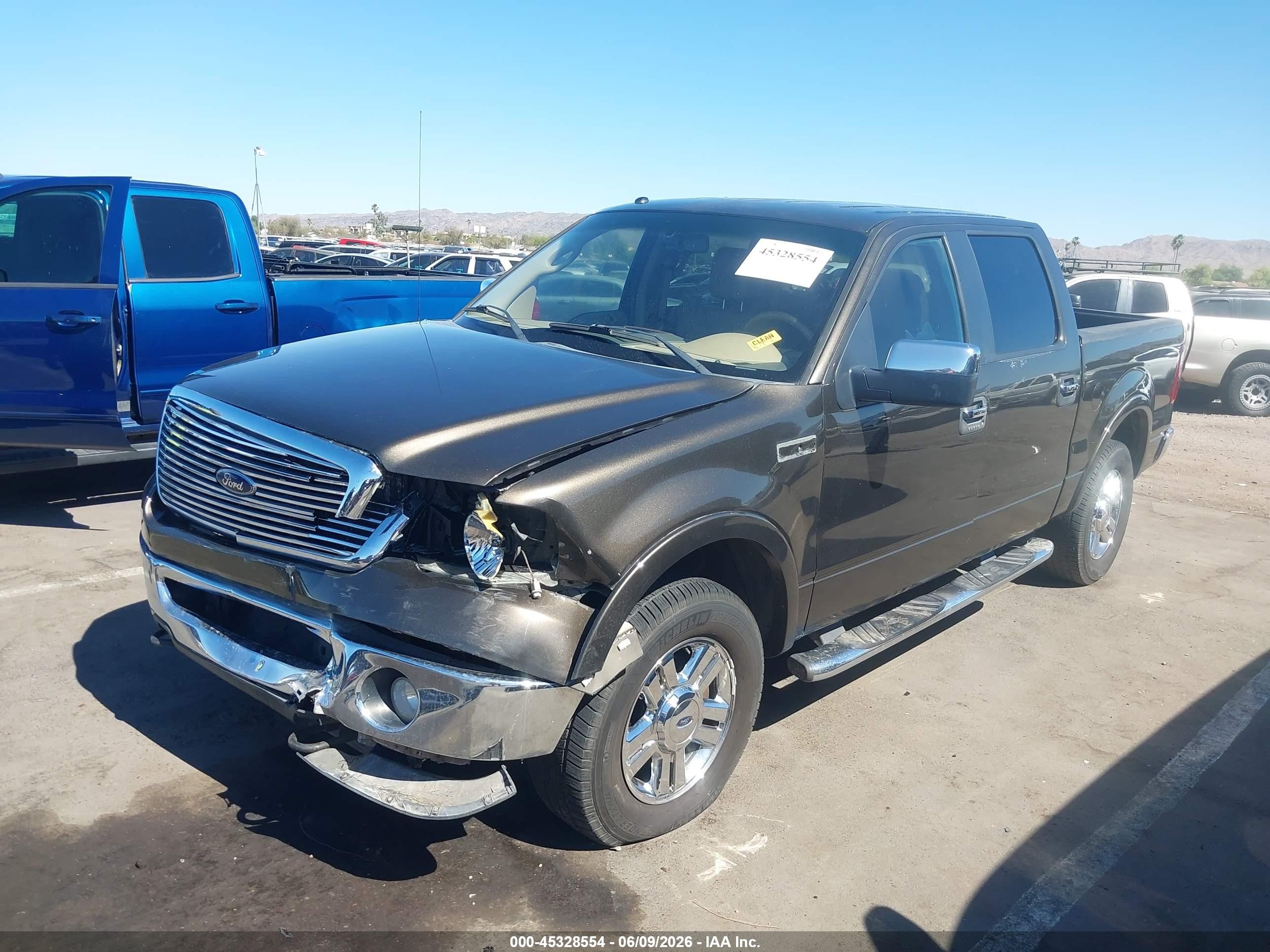 2008 Ford F-150 60th Anniversary/fx4/king Ranch/lariat/xlt Black vin: 1FTPW14V68KB20796