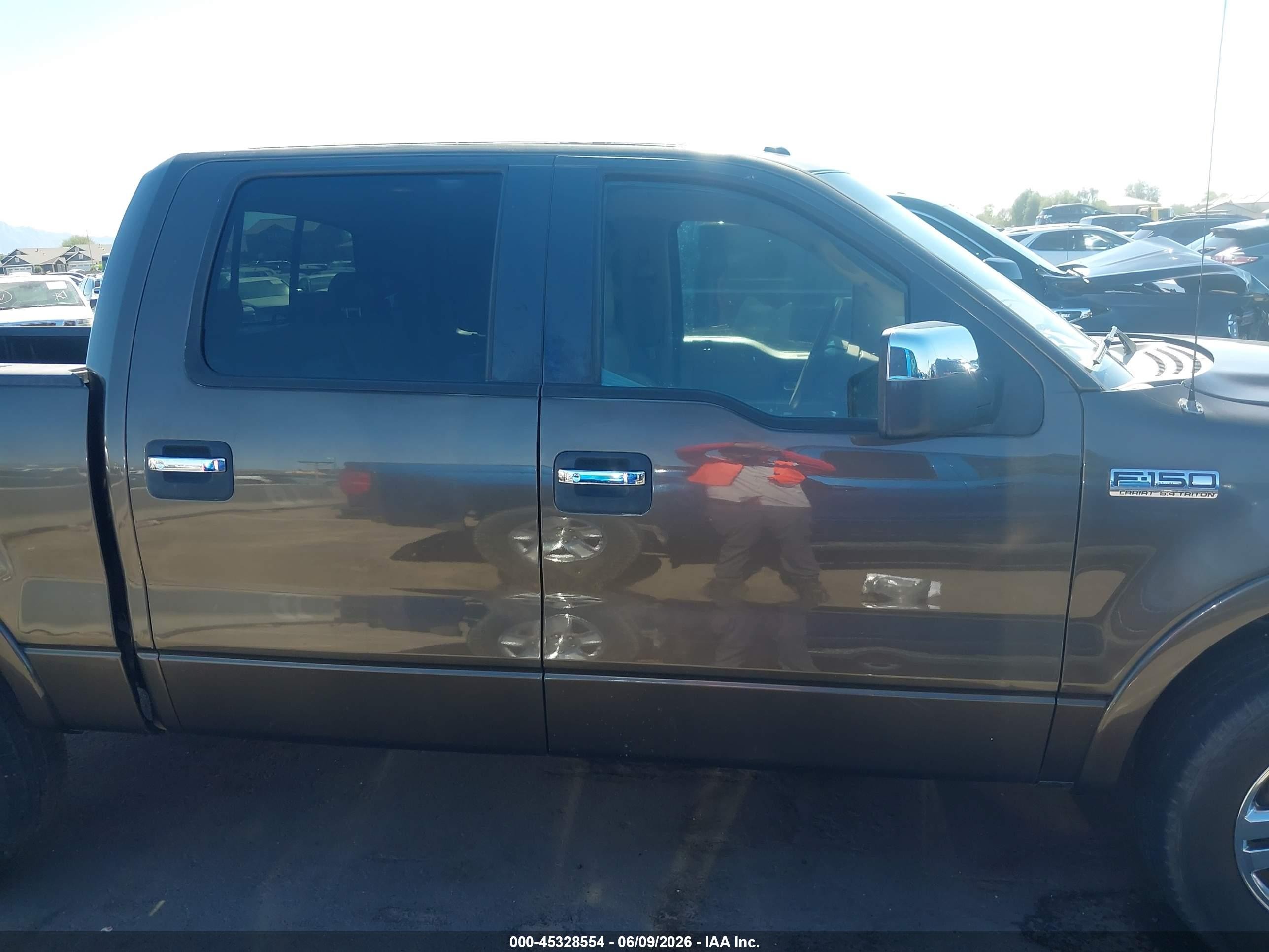 2008 Ford F-150 60th Anniversary/fx4/king Ranch/lariat/xlt Black vin: 1FTPW14V68KB20796