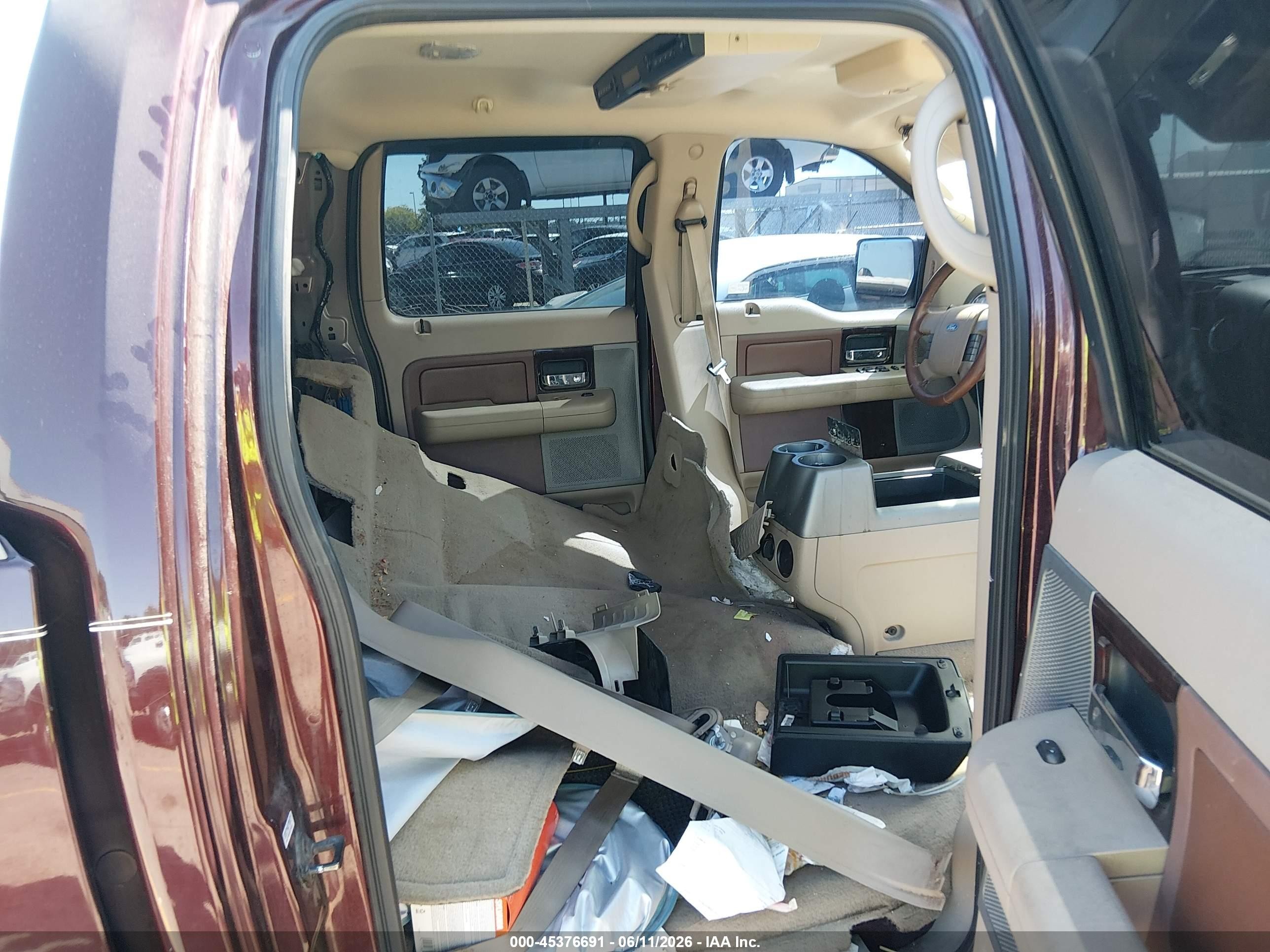 2008 Ford F-150 King Ranch Maroon vin: 1FTPW14V68KD11084