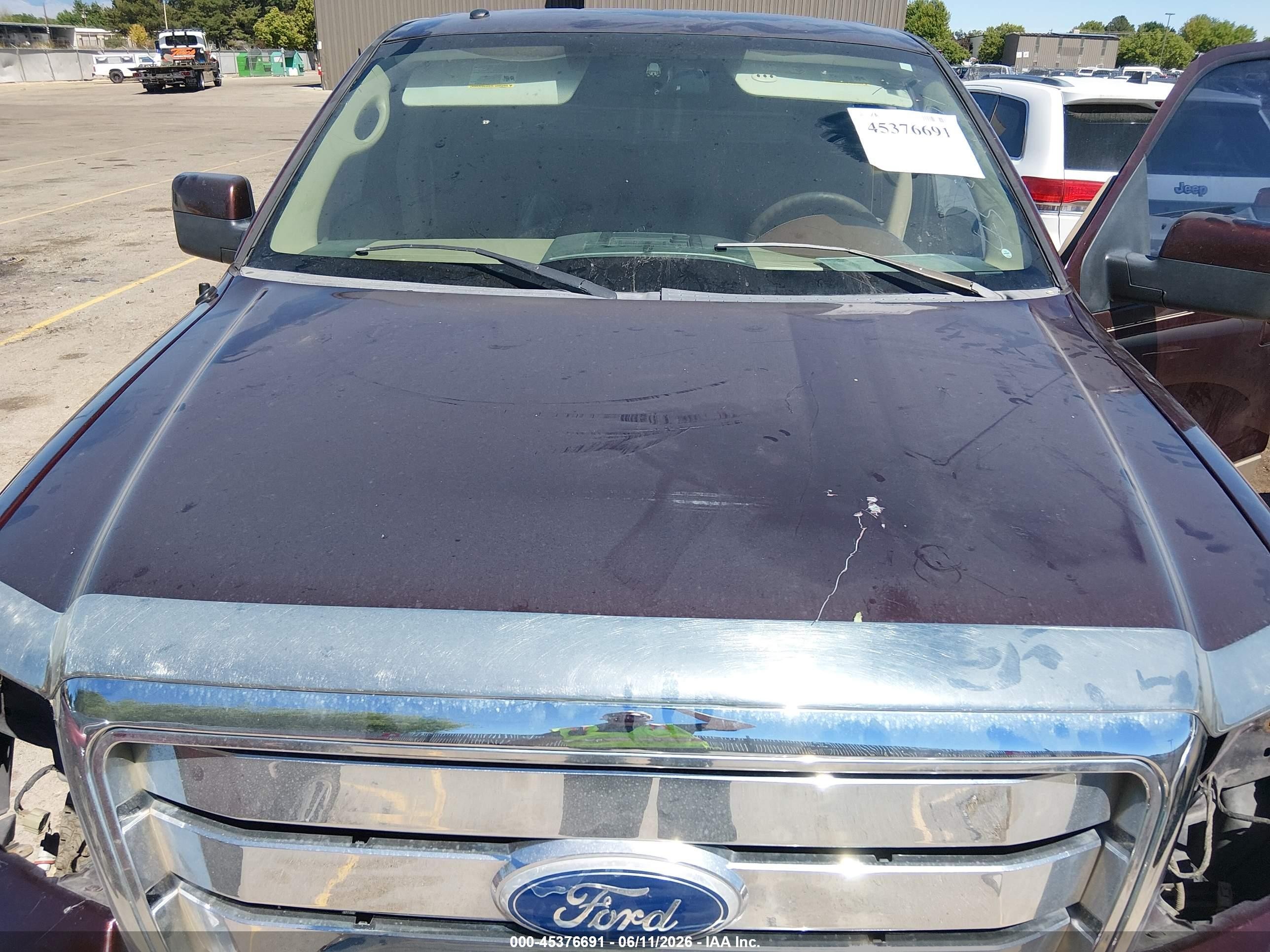 2008 Ford F-150 King Ranch Maroon vin: 1FTPW14V68KD11084