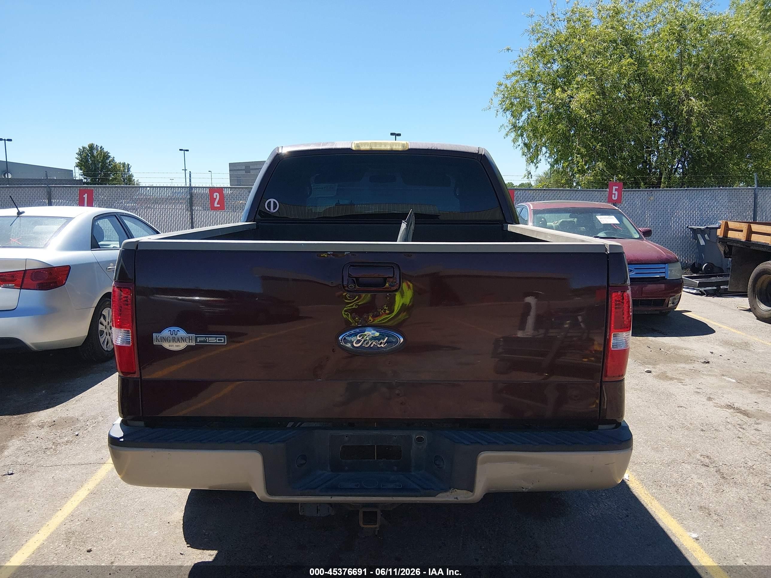 2008 Ford F-150 King Ranch Maroon vin: 1FTPW14V68KD11084
