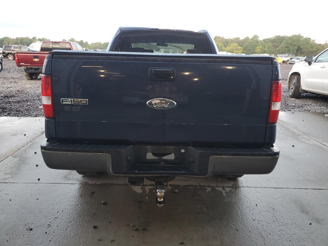 2008 Ford F150 Supercrew Blue vin: 1FTPW14V68KE43651