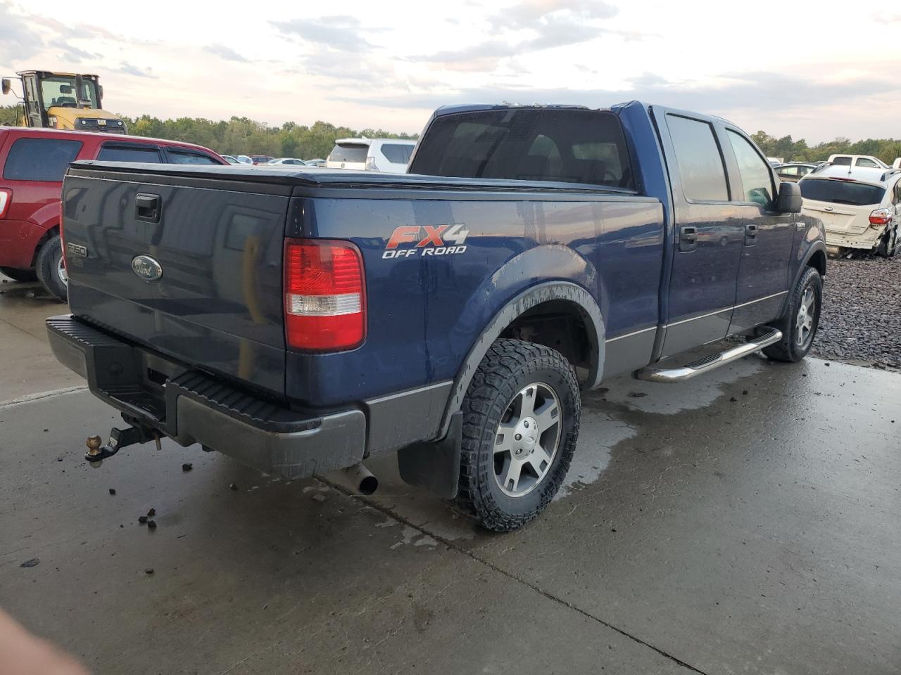 2008 Ford F150 Supercrew Blue vin: 1FTPW14V68KE43651