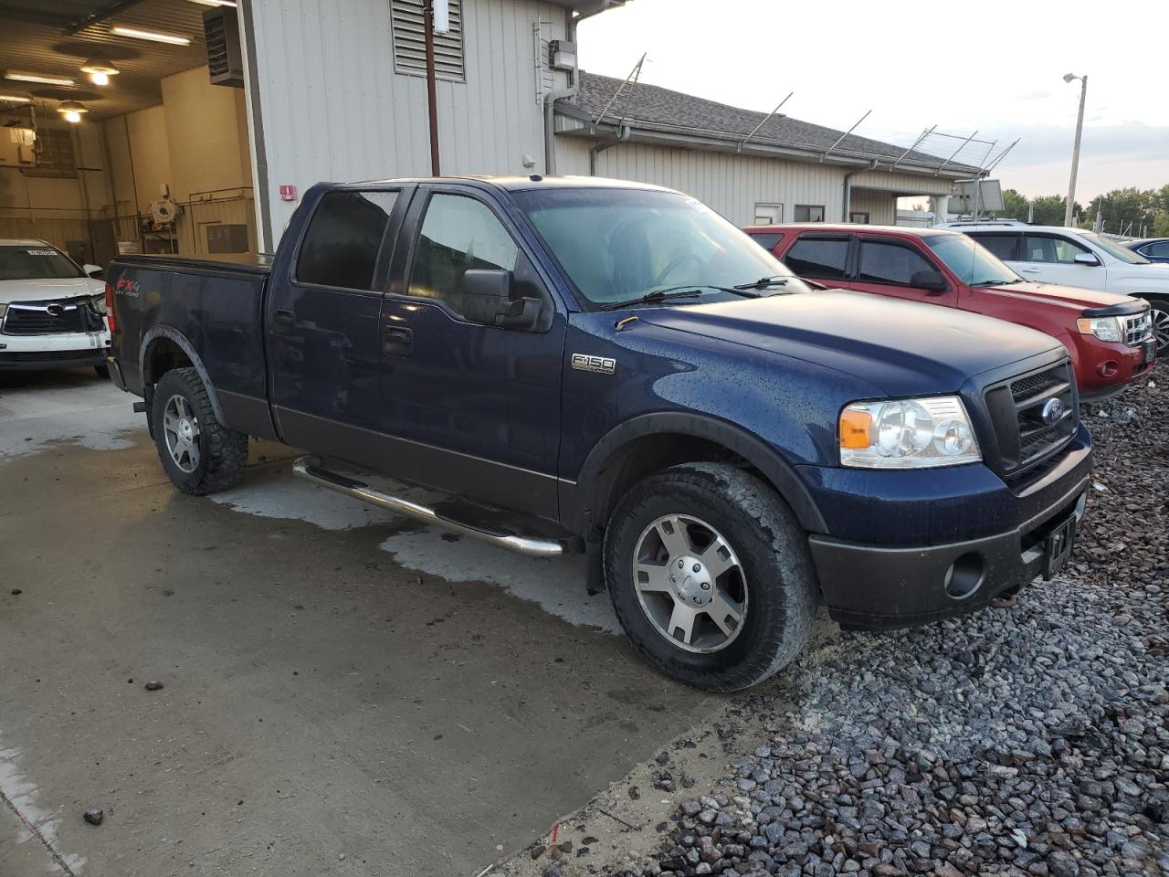 2008 Ford F150 Supercrew Blue vin: 1FTPW14V68KE43651