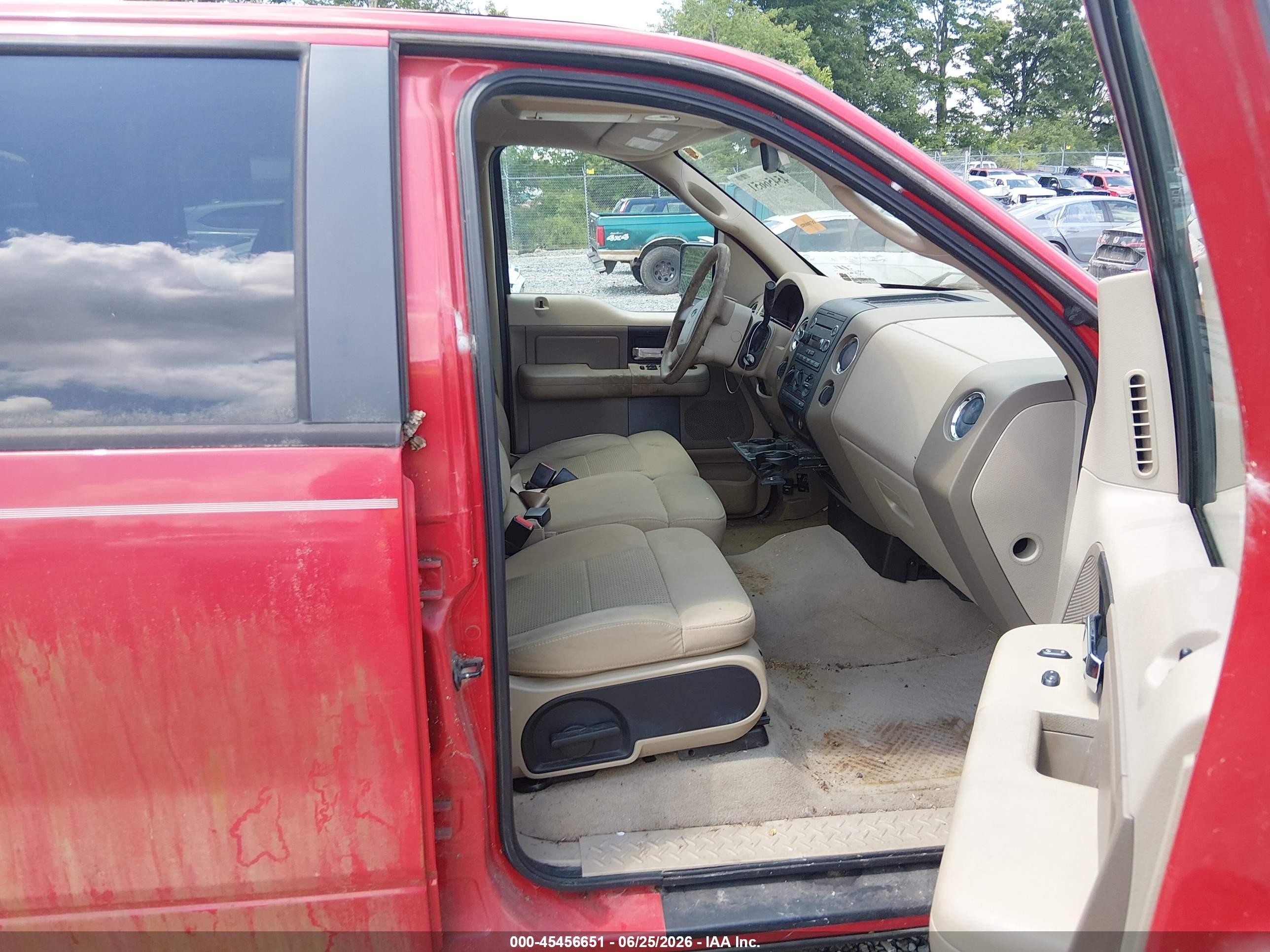 2008 Ford F-150 60th Anniversary/fx4/king Ranch/lariat/xlt Red vin: 1FTPW14V68KE91022