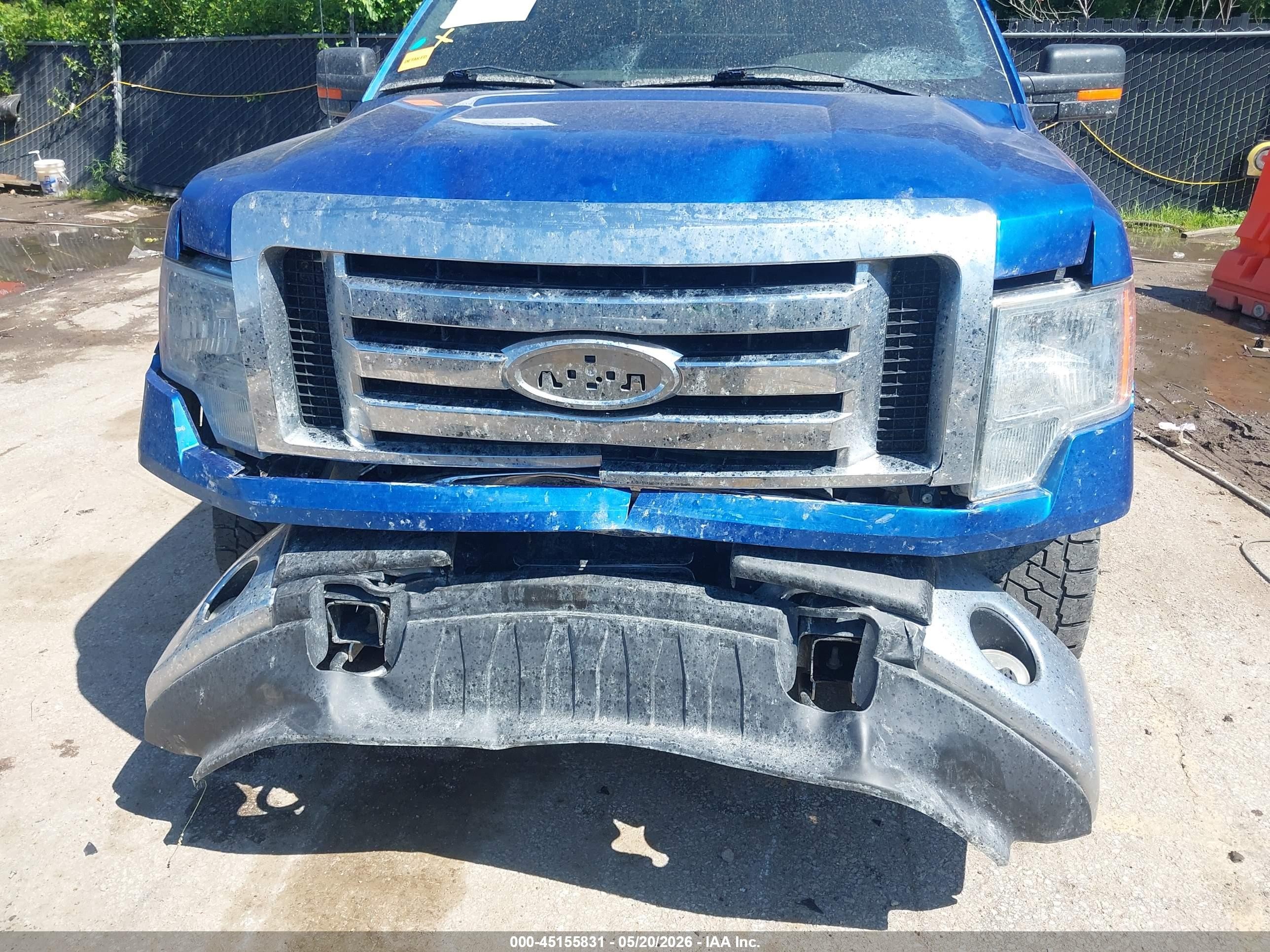 2009 Ford F-150 Fx4/king Ranch/lariat/platinum/xl/xlt Blue vin: 1FTPW14V69FA02435