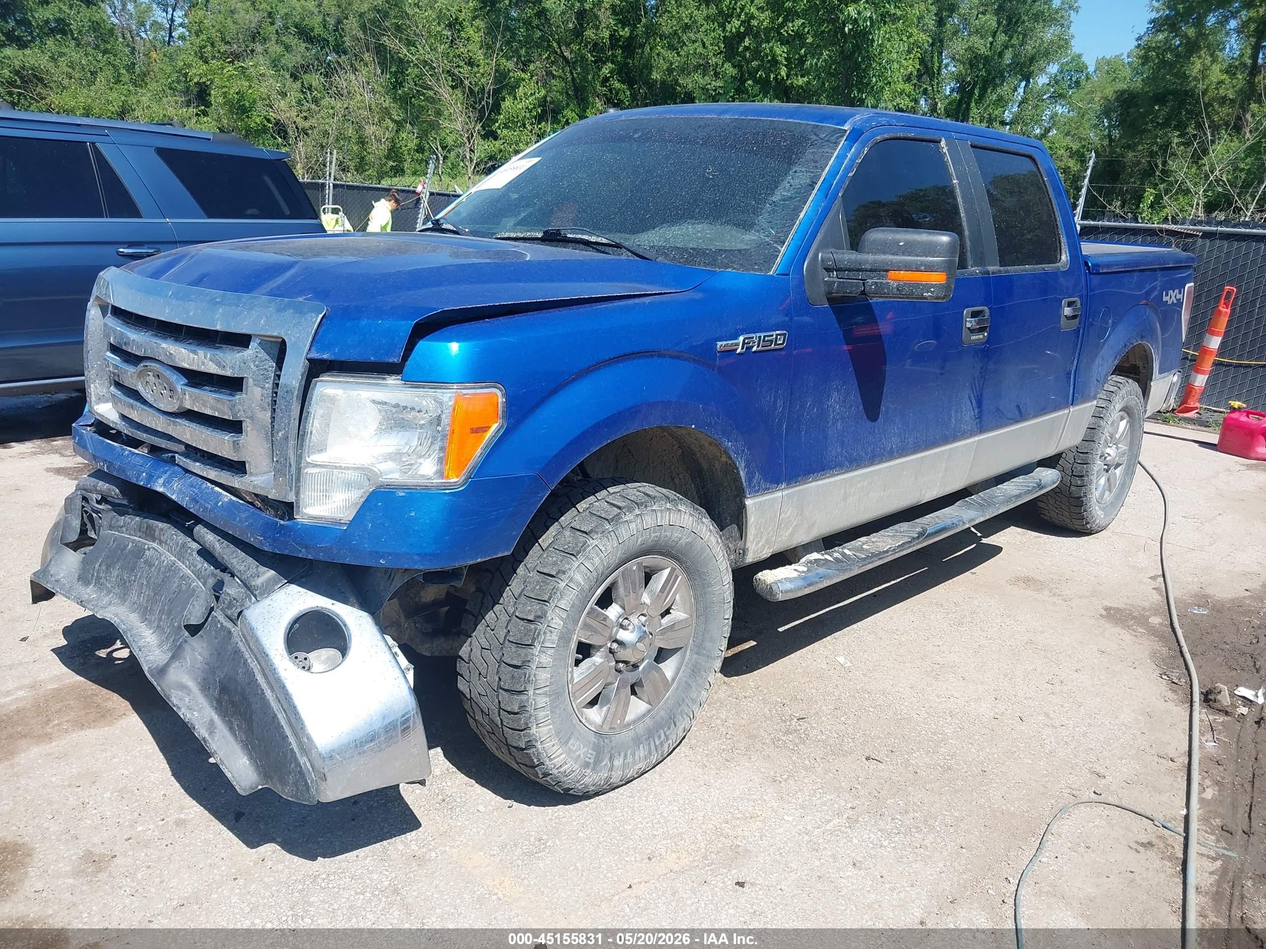 2009 Ford F-150 Fx4/king Ranch/lariat/platinum/xl/xlt Blue vin: 1FTPW14V69FA02435