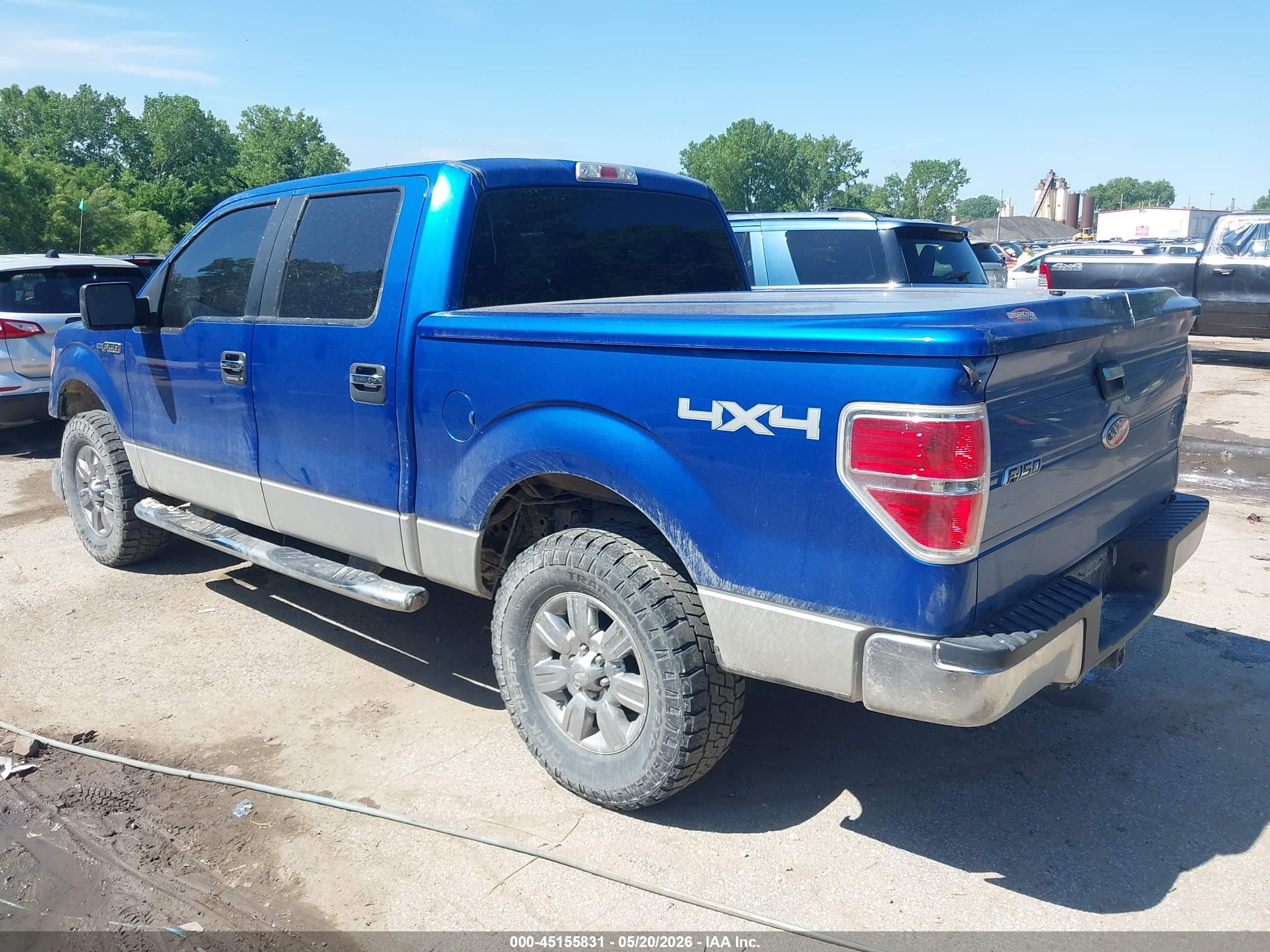2009 Ford F-150 Fx4/king Ranch/lariat/platinum/xl/xlt Blue vin: 1FTPW14V69FA02435