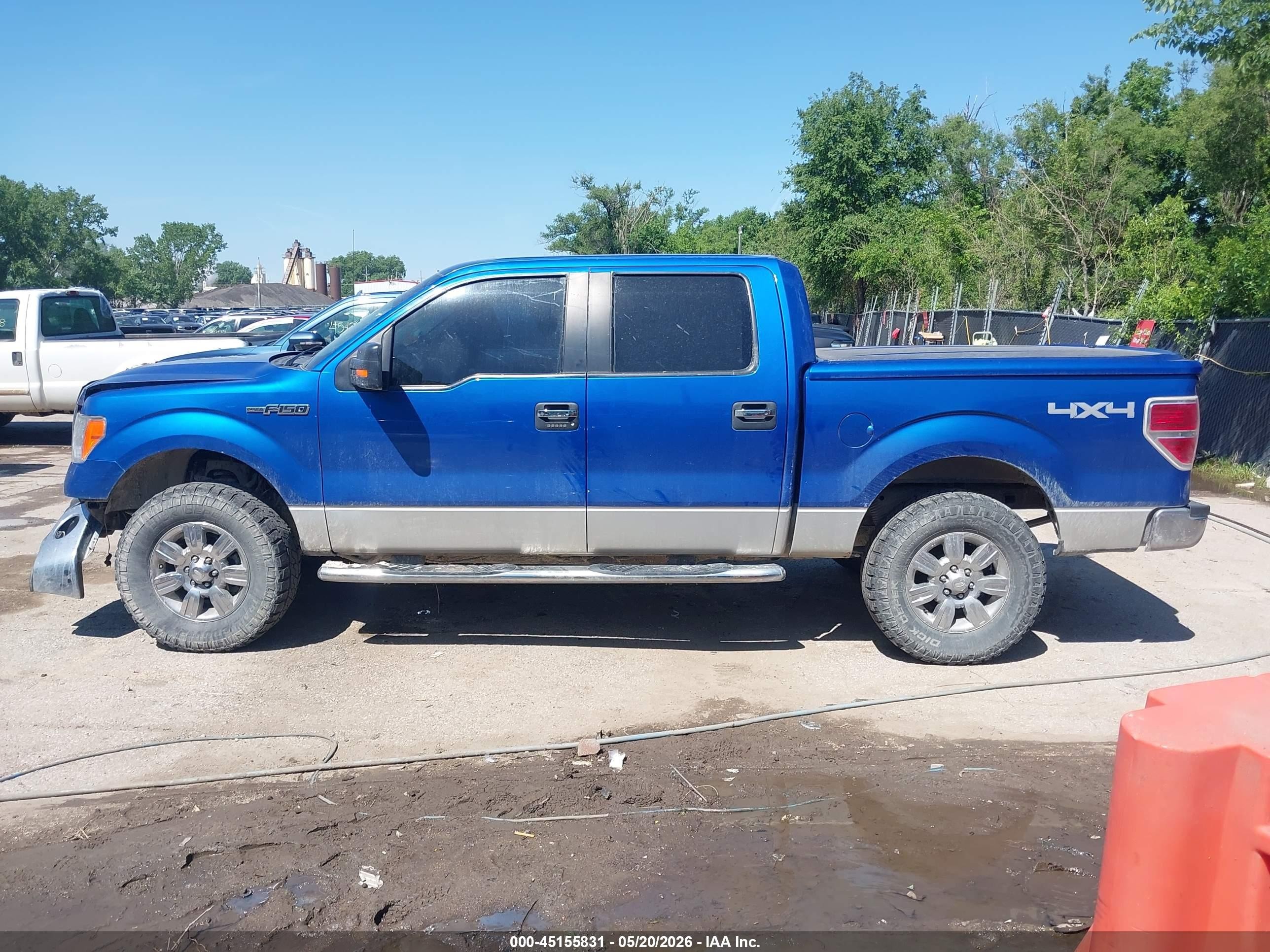 2009 Ford F-150 Fx4/king Ranch/lariat/platinum/xl/xlt Blue vin: 1FTPW14V69FA02435