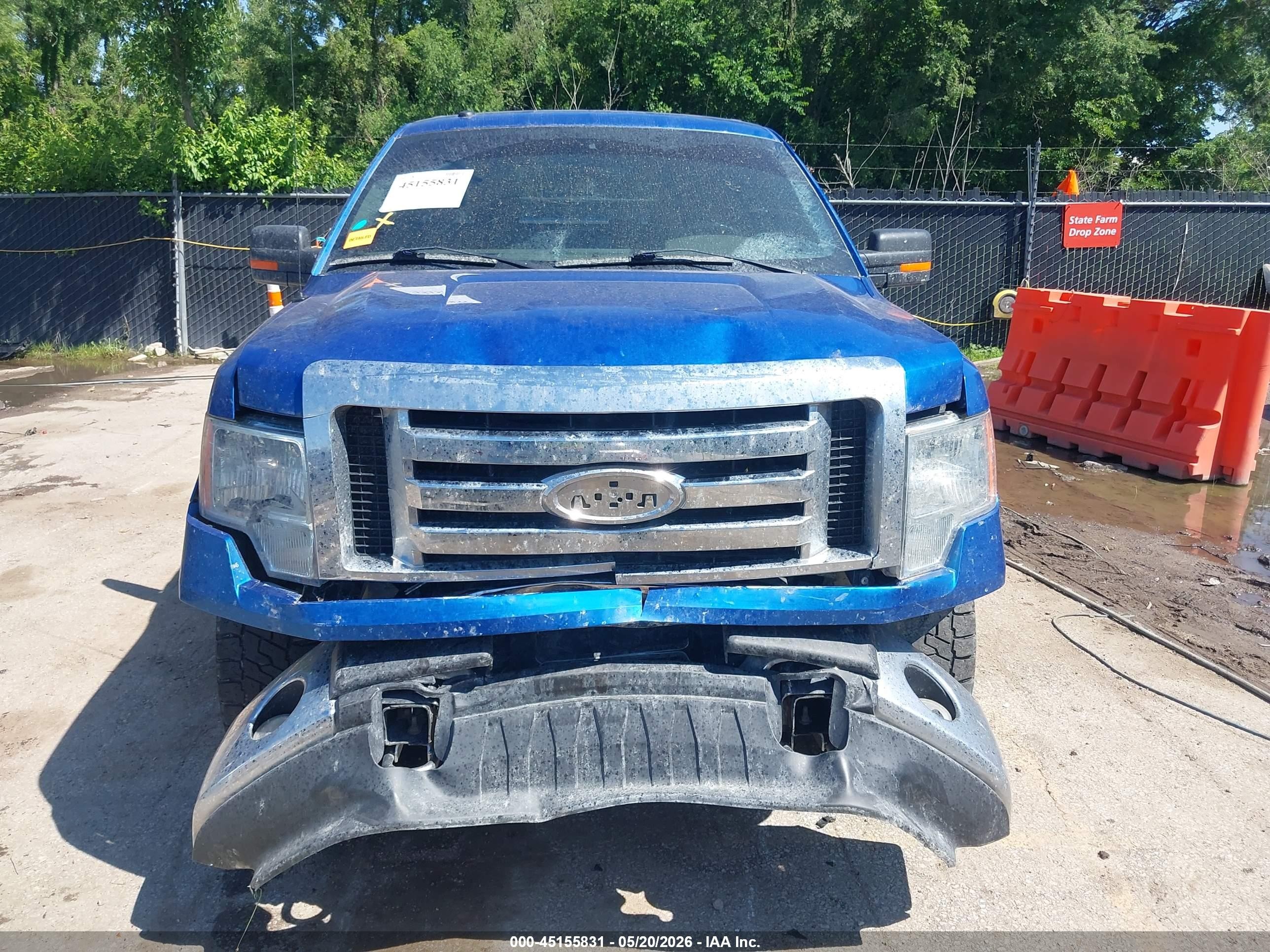 2009 Ford F-150 Fx4/king Ranch/lariat/platinum/xl/xlt Blue vin: 1FTPW14V69FA02435