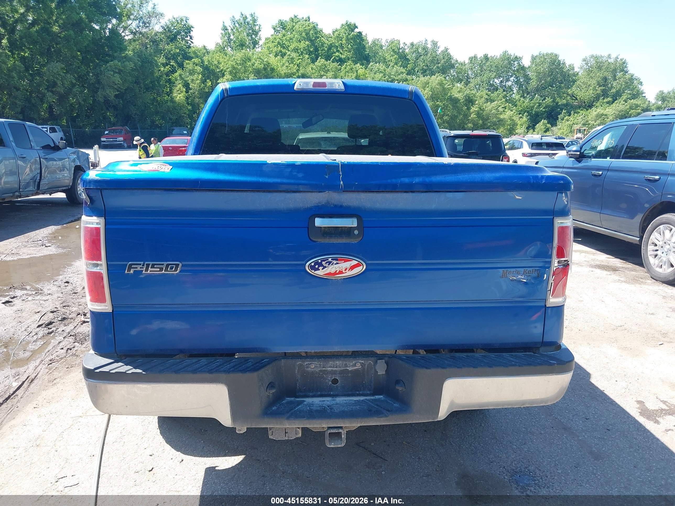 2009 Ford F-150 Fx4/king Ranch/lariat/platinum/xl/xlt Blue vin: 1FTPW14V69FA02435