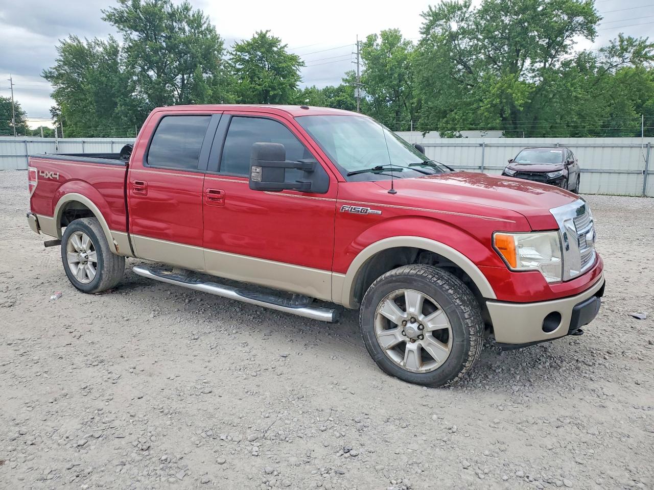 2009 Ford F150 Supercrew Red vin: 1FTPW14V69FA04332