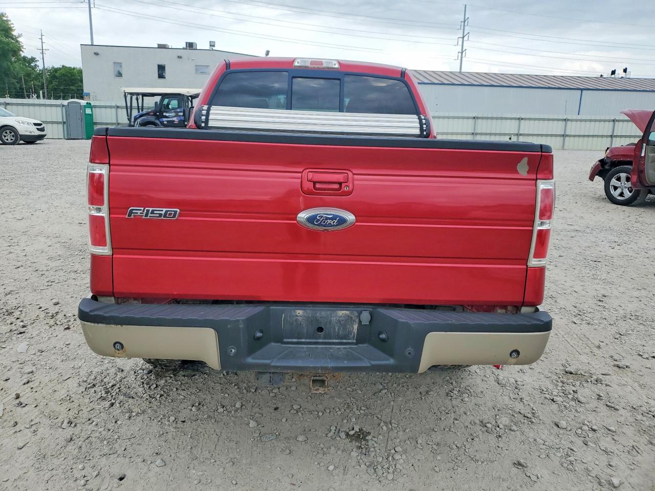 2009 Ford F150 Supercrew Red vin: 1FTPW14V69FA04332
