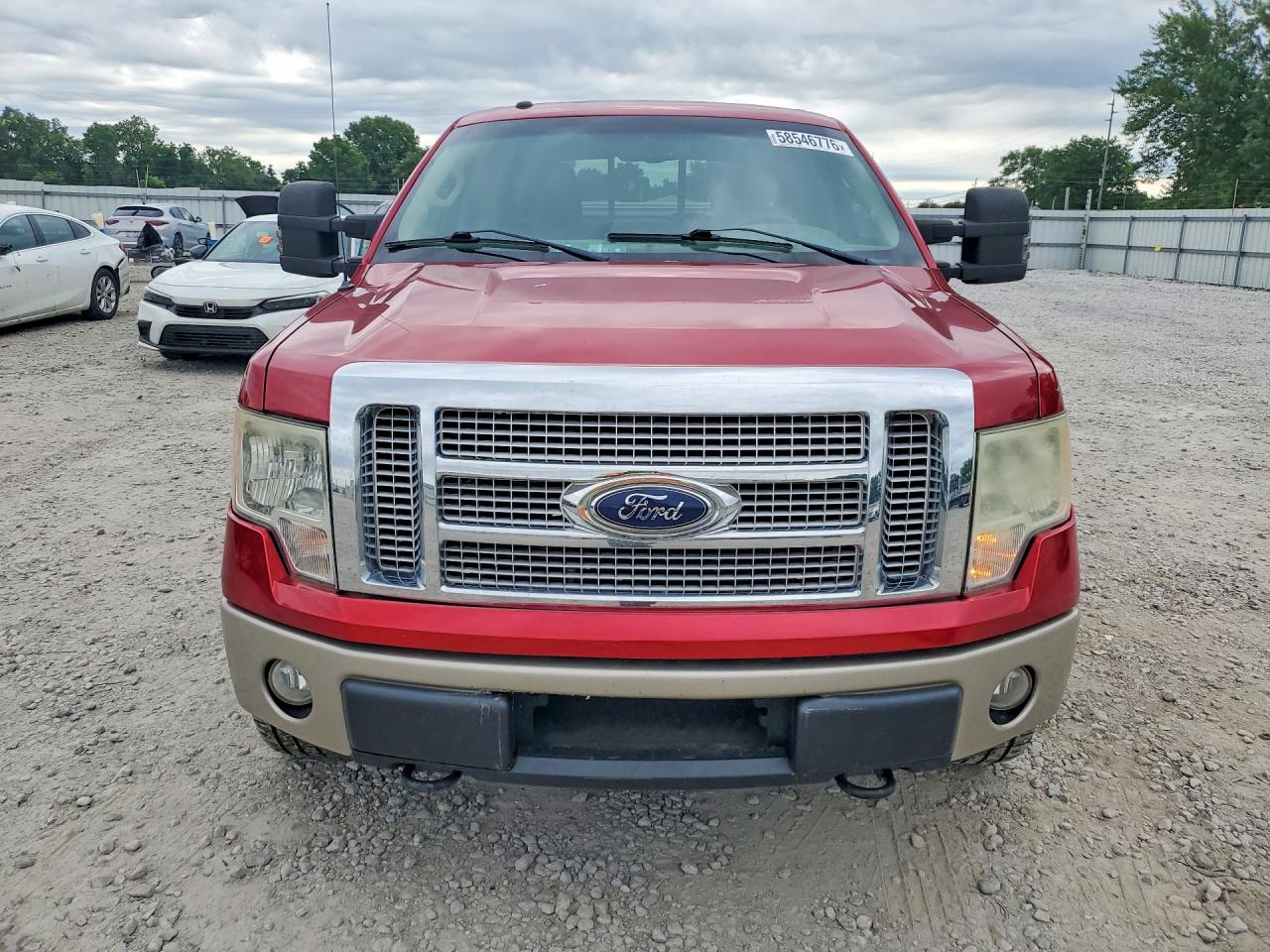 2009 Ford F150 Supercrew Red vin: 1FTPW14V69FA04332