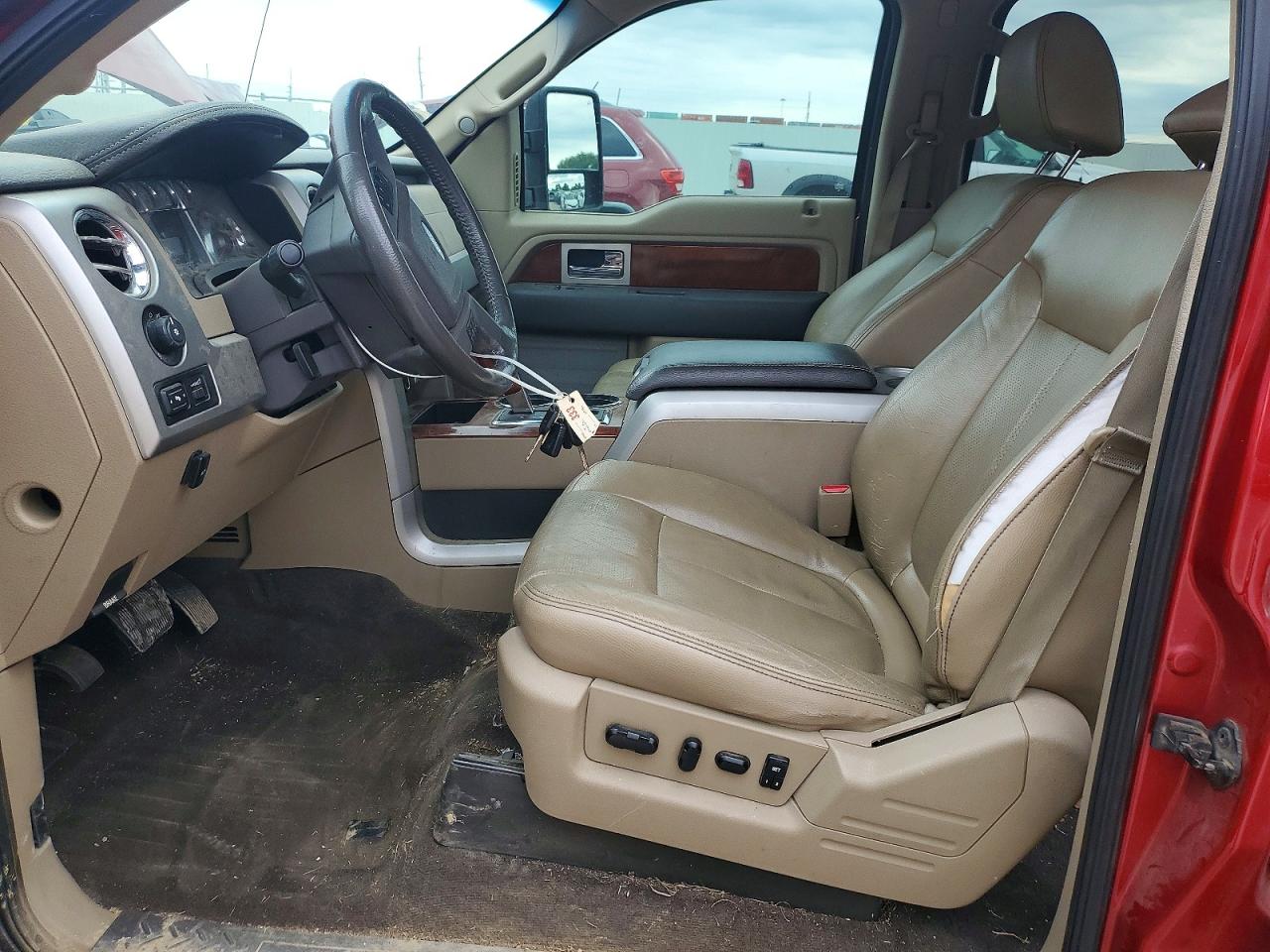 2009 Ford F150 Supercrew Red vin: 1FTPW14V69FA04332