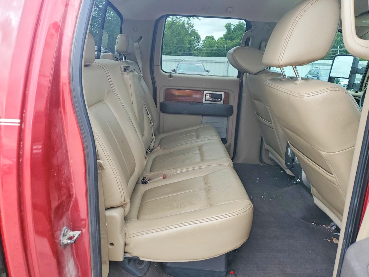 2009 Ford F150 Supercrew Red vin: 1FTPW14V69FA04332