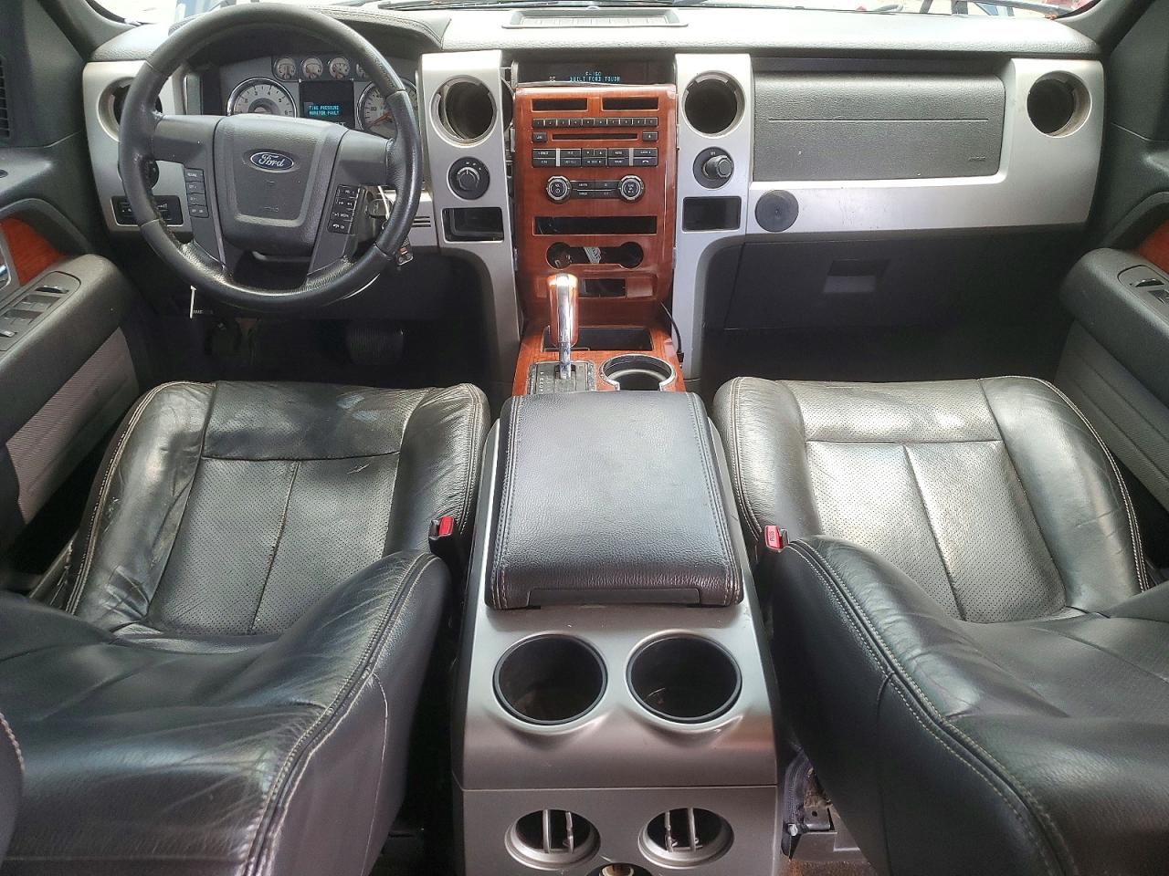 2009 Ford F150 Supercrew Black vin: 1FTPW14V69FA17341