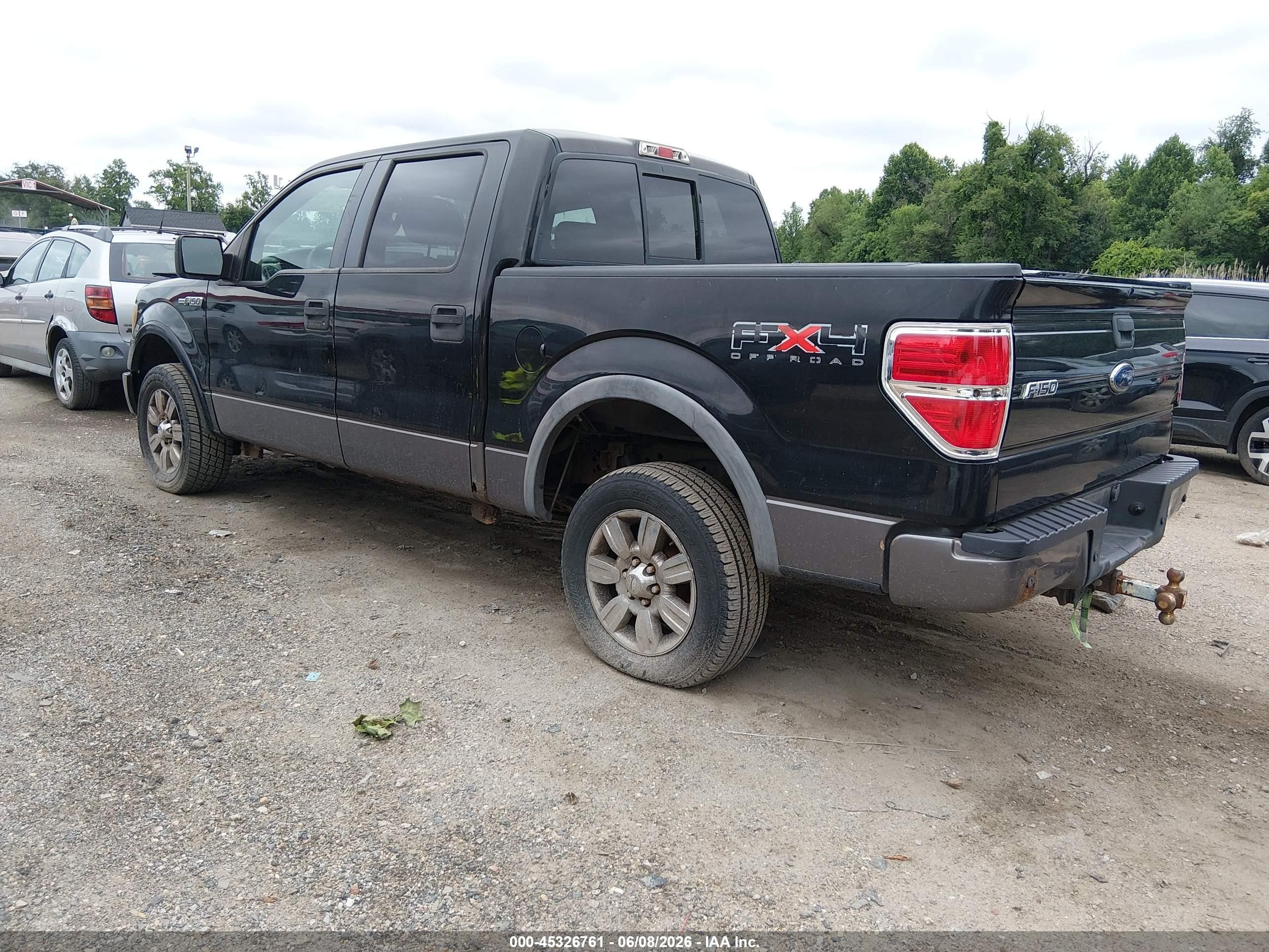2009 Ford F-150 Fx4/king Ranch/lariat/platinum/xl/xlt Black vin: 1FTPW14V69FA42515