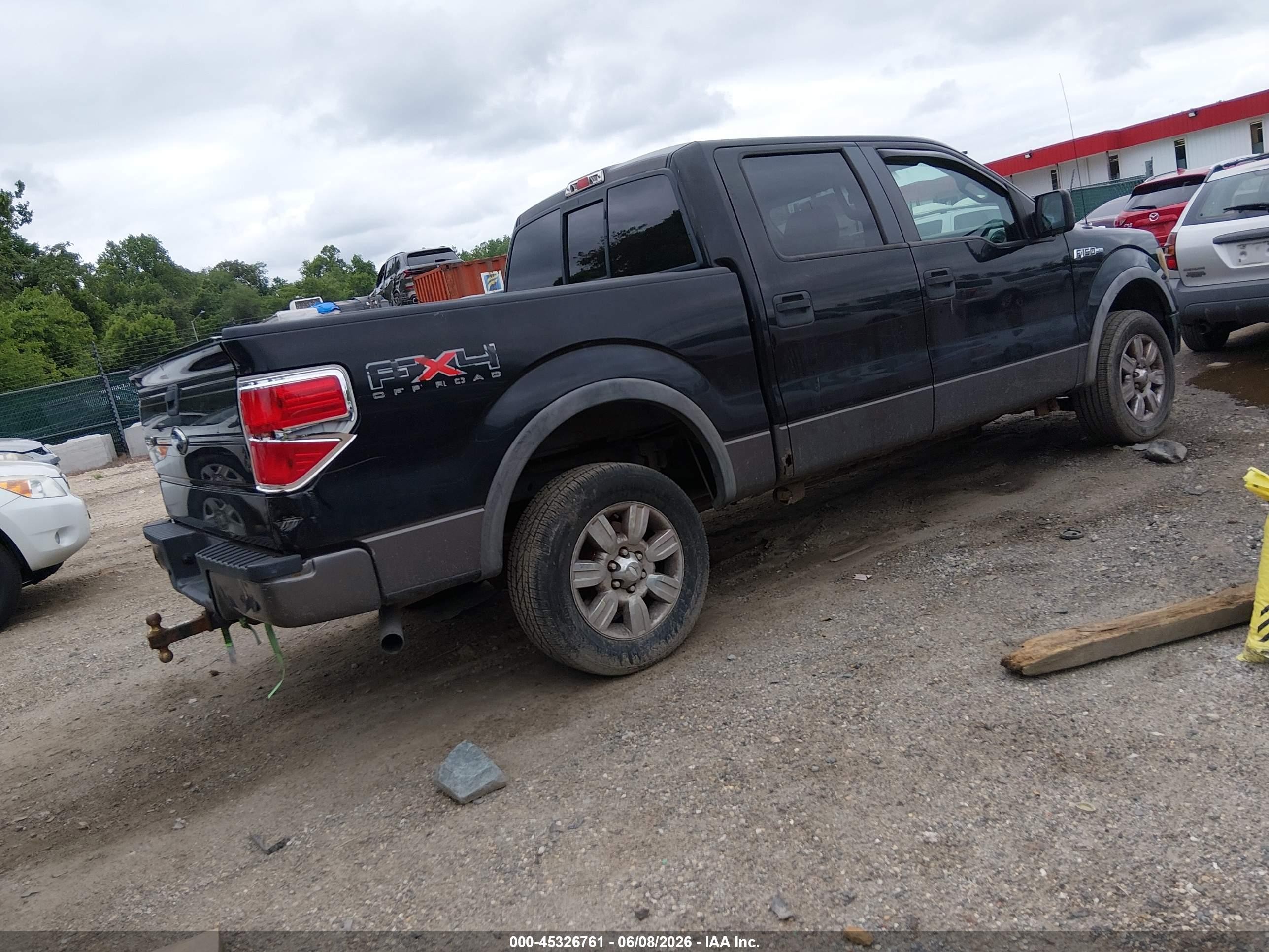 2009 Ford F-150 Fx4/king Ranch/lariat/platinum/xl/xlt Black vin: 1FTPW14V69FA42515