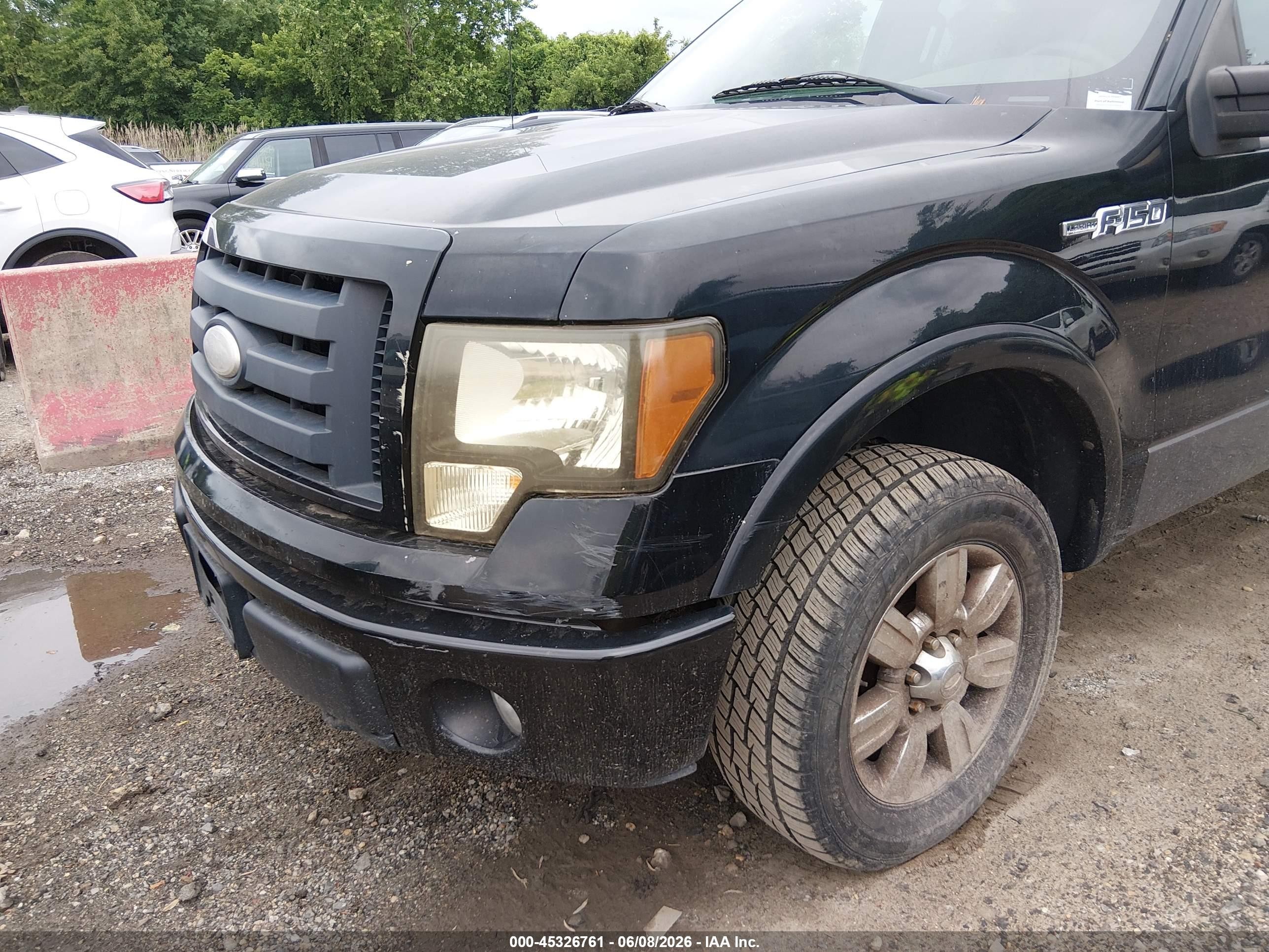 2009 Ford F-150 Fx4/king Ranch/lariat/platinum/xl/xlt Black vin: 1FTPW14V69FA42515
