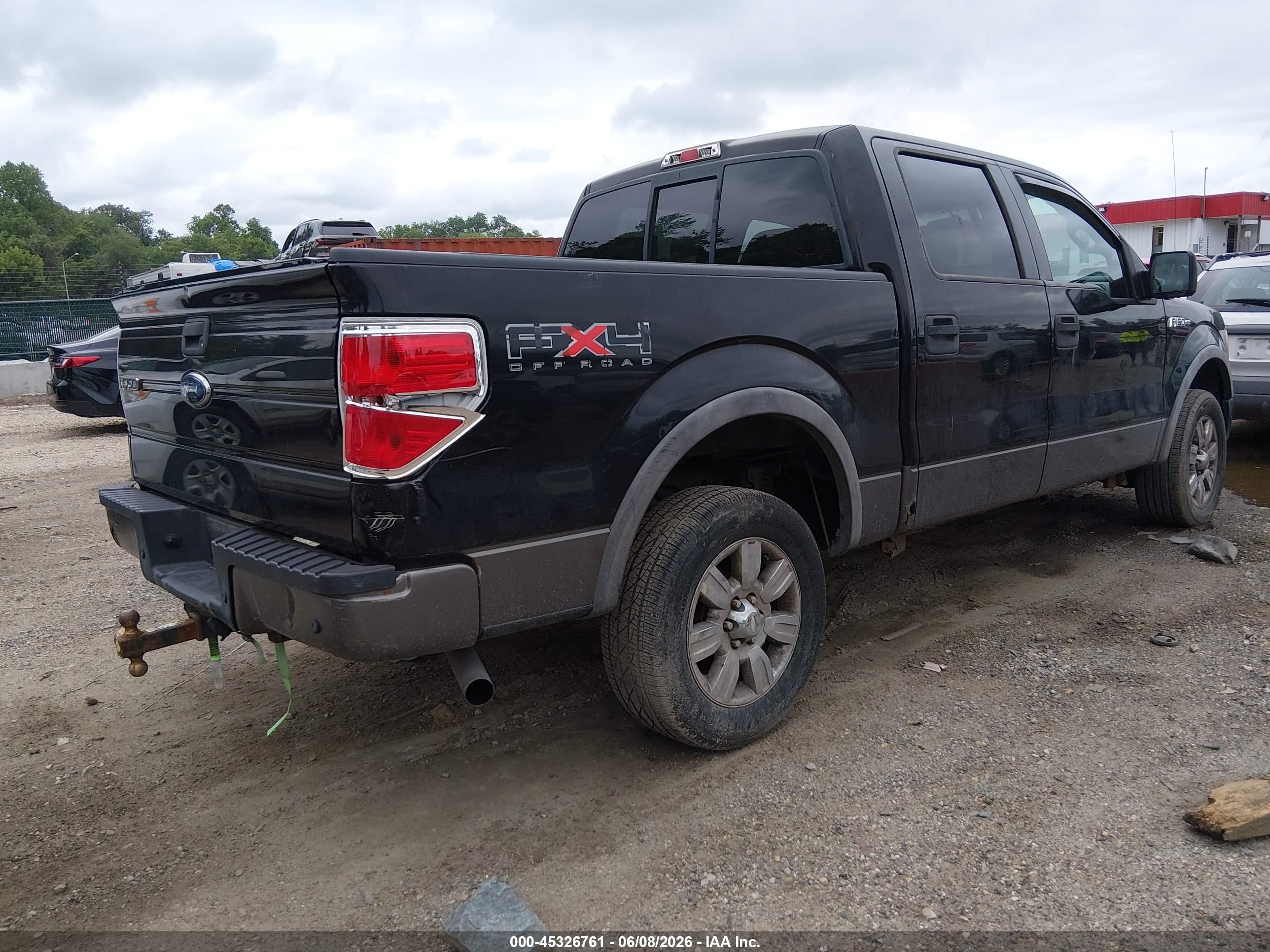 2009 Ford F-150 Fx4/king Ranch/lariat/platinum/xl/xlt Black vin: 1FTPW14V69FA42515