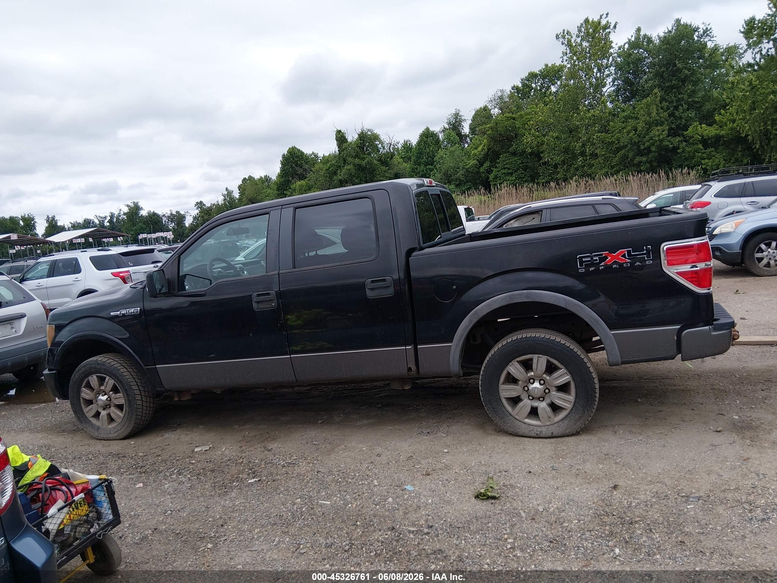 2009 Ford F-150 Fx4/king Ranch/lariat/platinum/xl/xlt Black vin: 1FTPW14V69FA42515