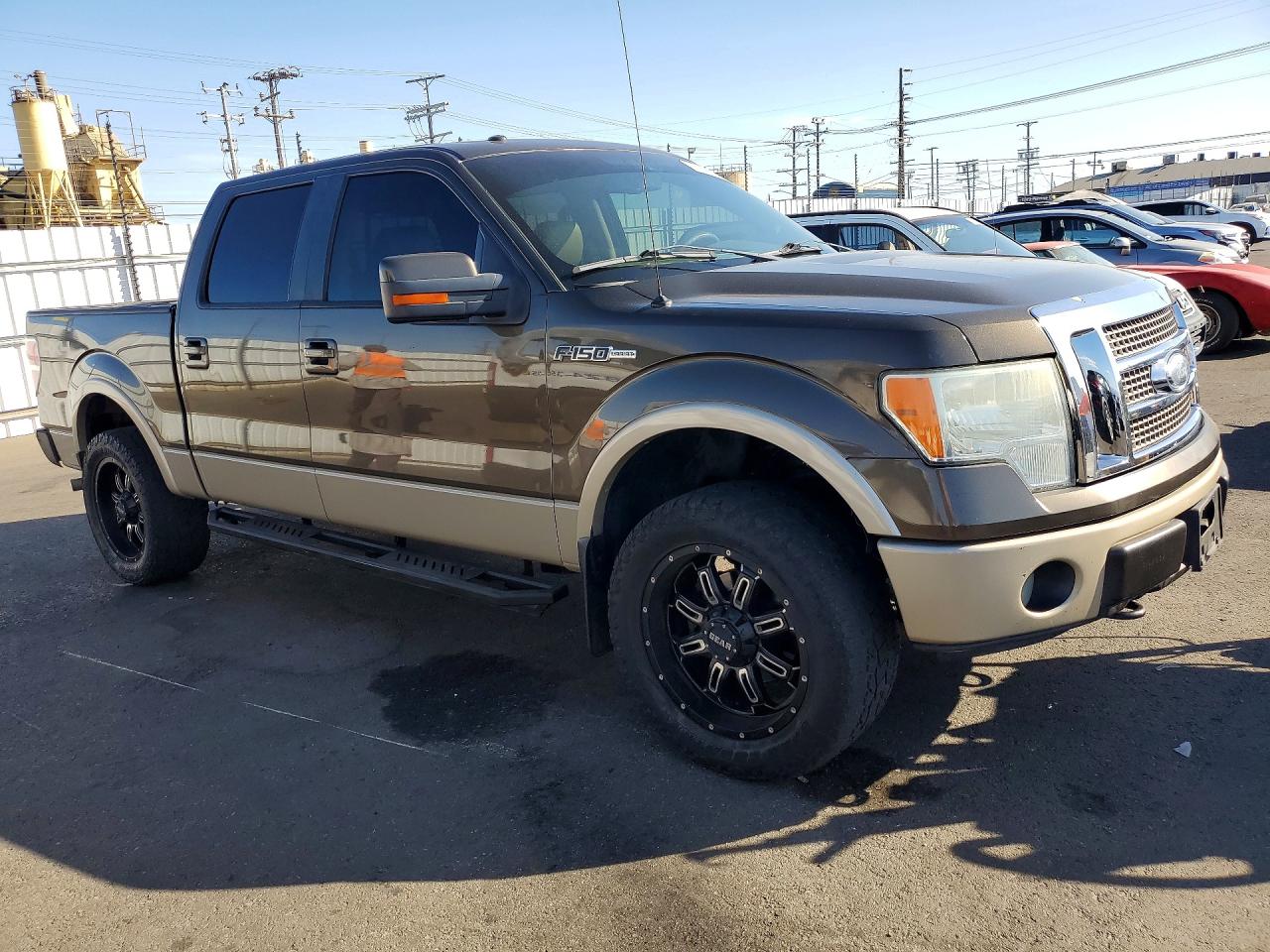 2009 Ford F150 Supercrew Серый vin: 1FTPW14V69FA92296