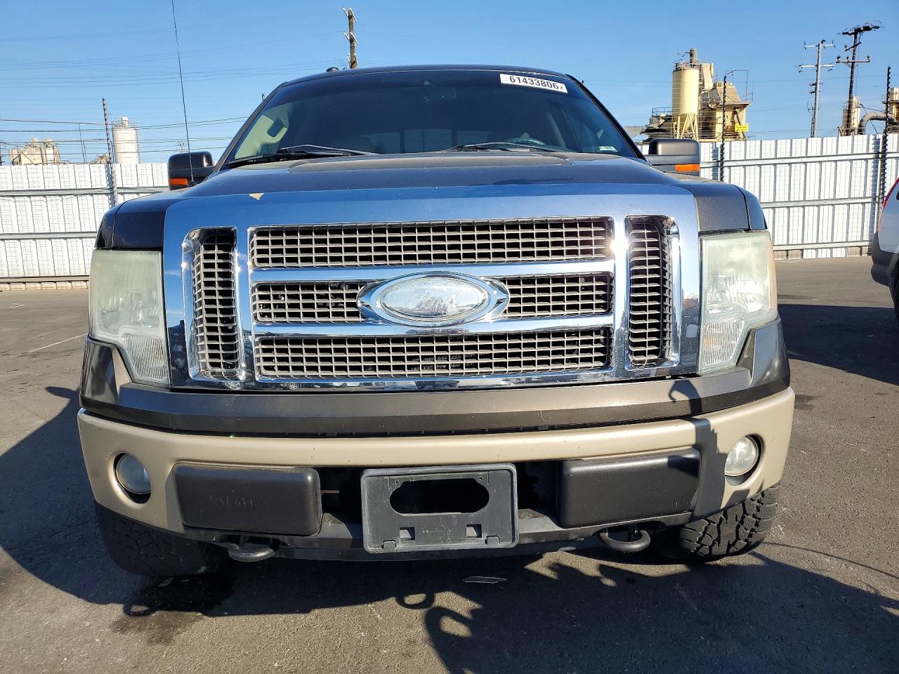 2009 Ford F150 Supercrew Серый vin: 1FTPW14V69FA92296